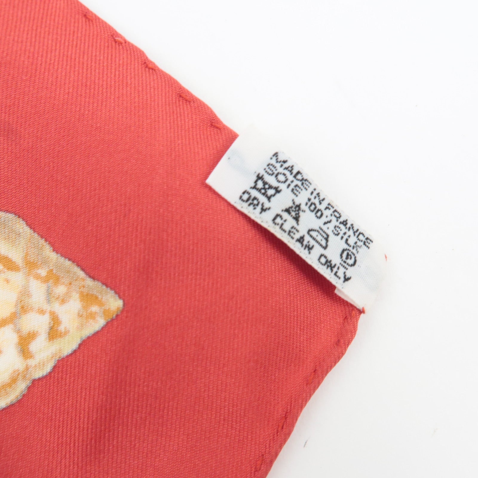 HERMES Carre 90 Scarf Rocaille 100% Silk Red *Box