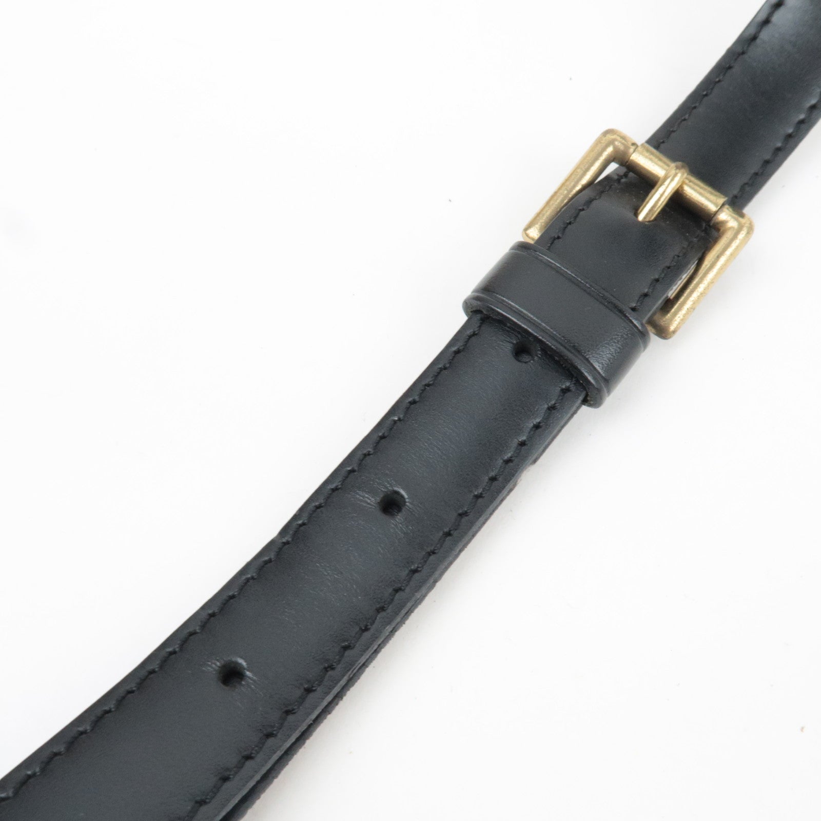 Louis Vuitton Epi Saint Cloud Shoulder Bag Noir M52192 TH0957