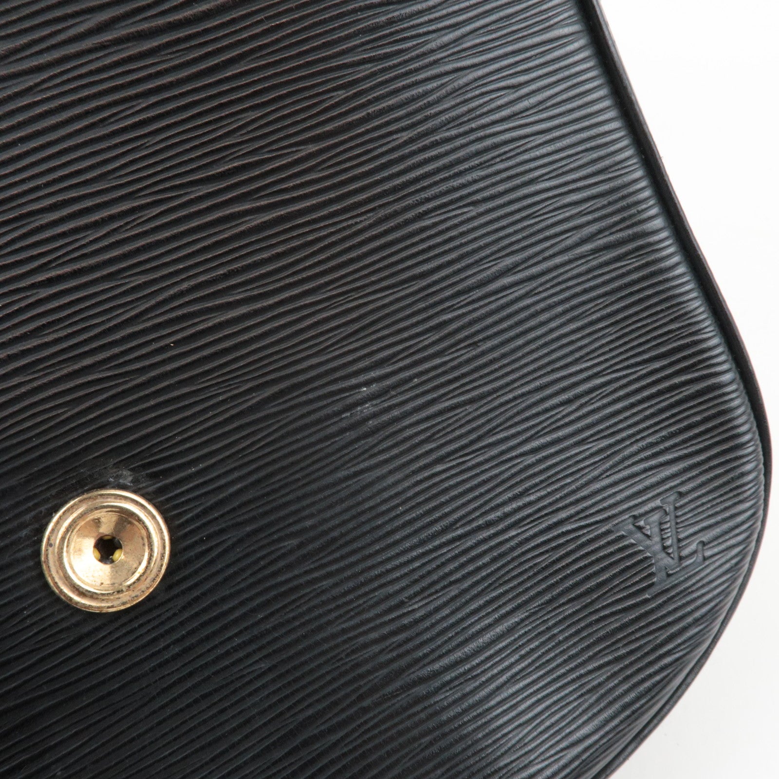 Louis Vuitton Epi Saint Cloud Shoulder Bag Noir M52192 TH0957