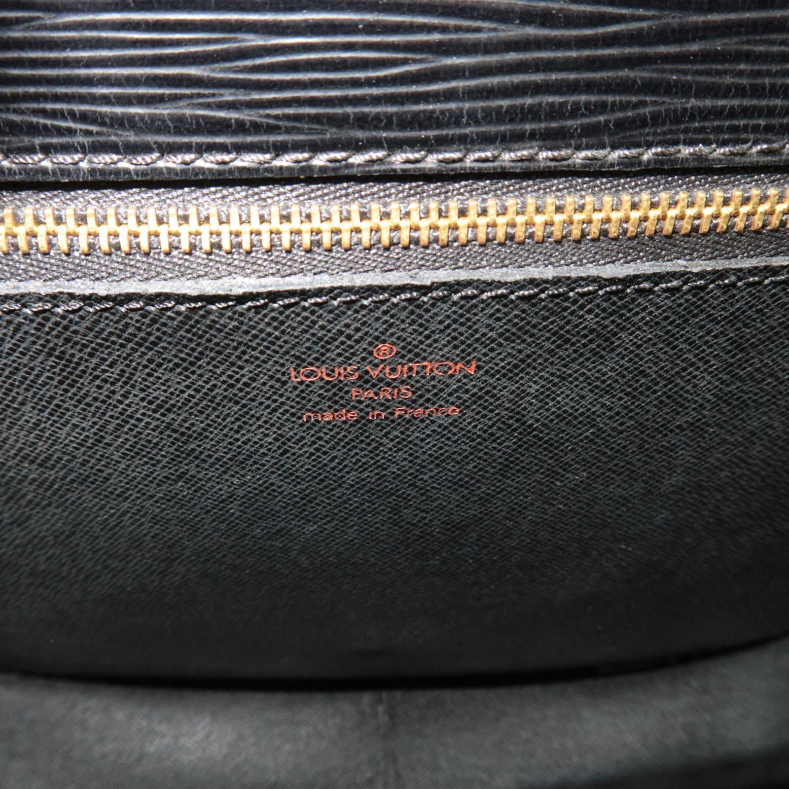 Louis Vuitton Epi Saint Cloud Shoulder Bag Noir M52192 TH0957