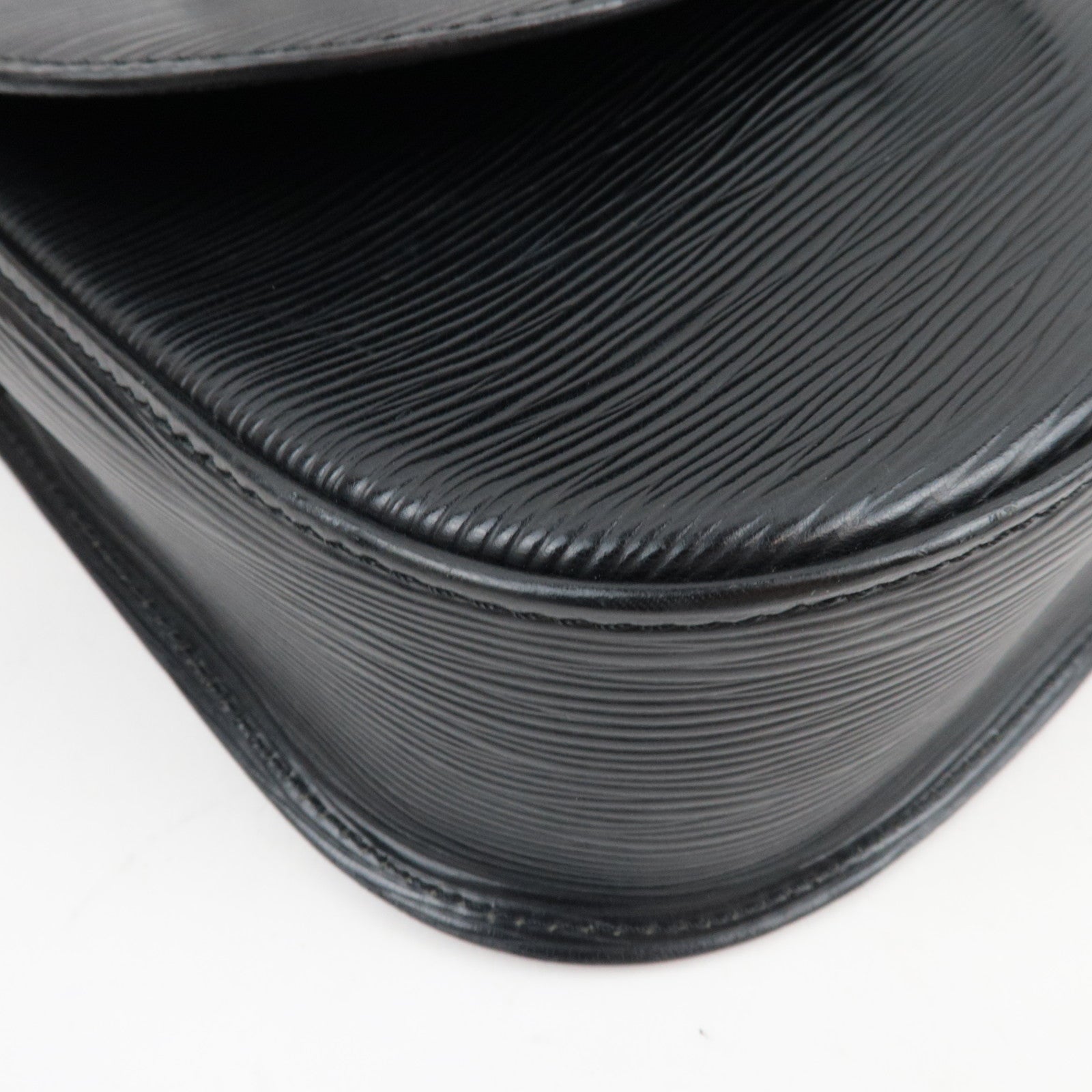 Louis Vuitton Epi Saint Cloud Shoulder Bag Noir M52192 TH0957