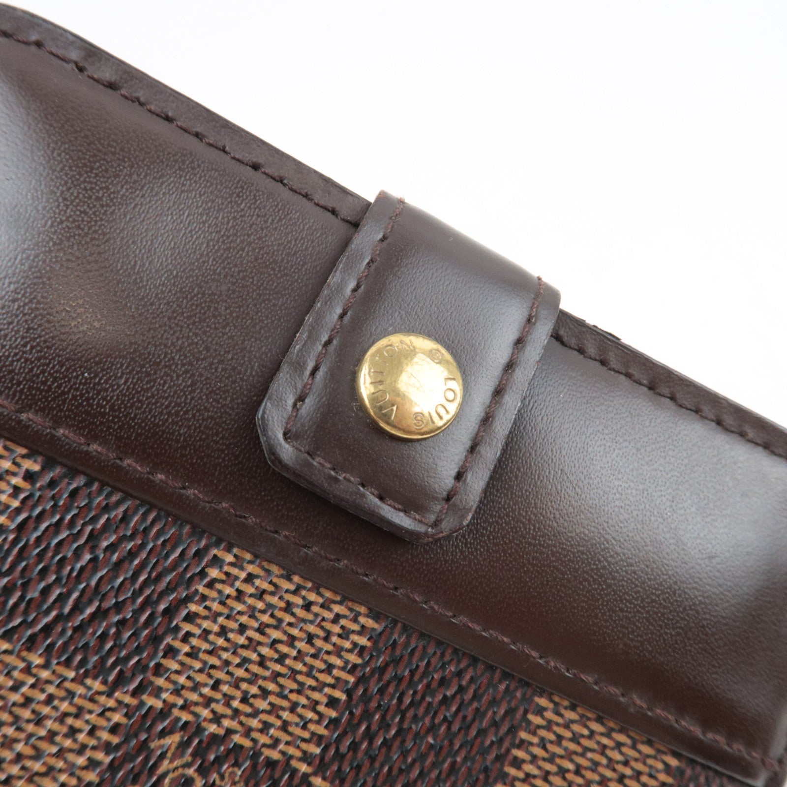 Louis Vuitton Damier Compact Zip Small Wallet N61668 CA1012