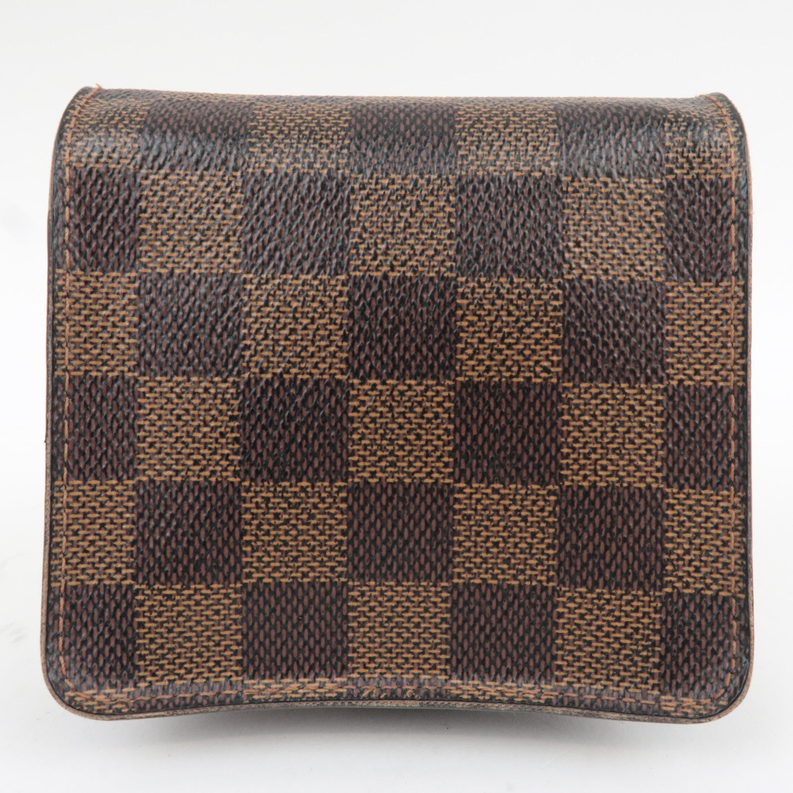 Louis Vuitton Damier Compact Zip Small Wallet N61668 CA1024