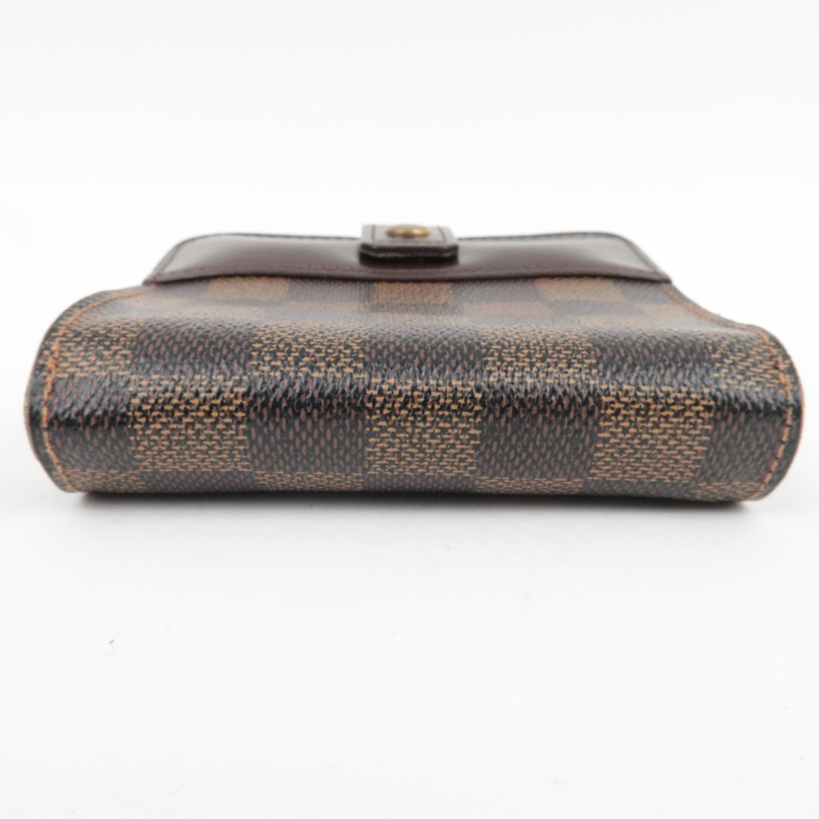 Louis Vuitton Damier Compact Zip Small Wallet N61668 CA1024