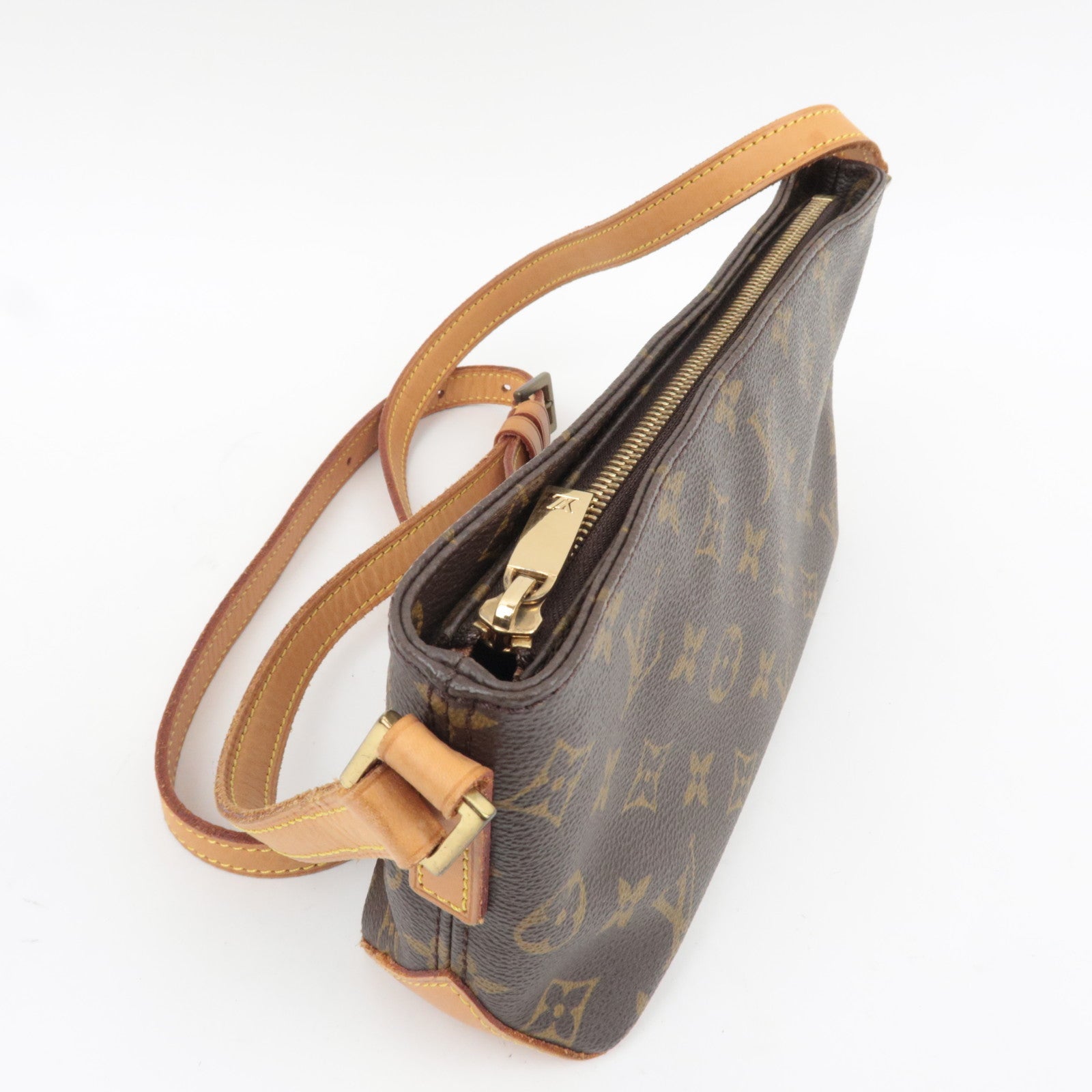 Louis Vuitton Monogram Trotteur Shoulder Bag M51240 SL0072