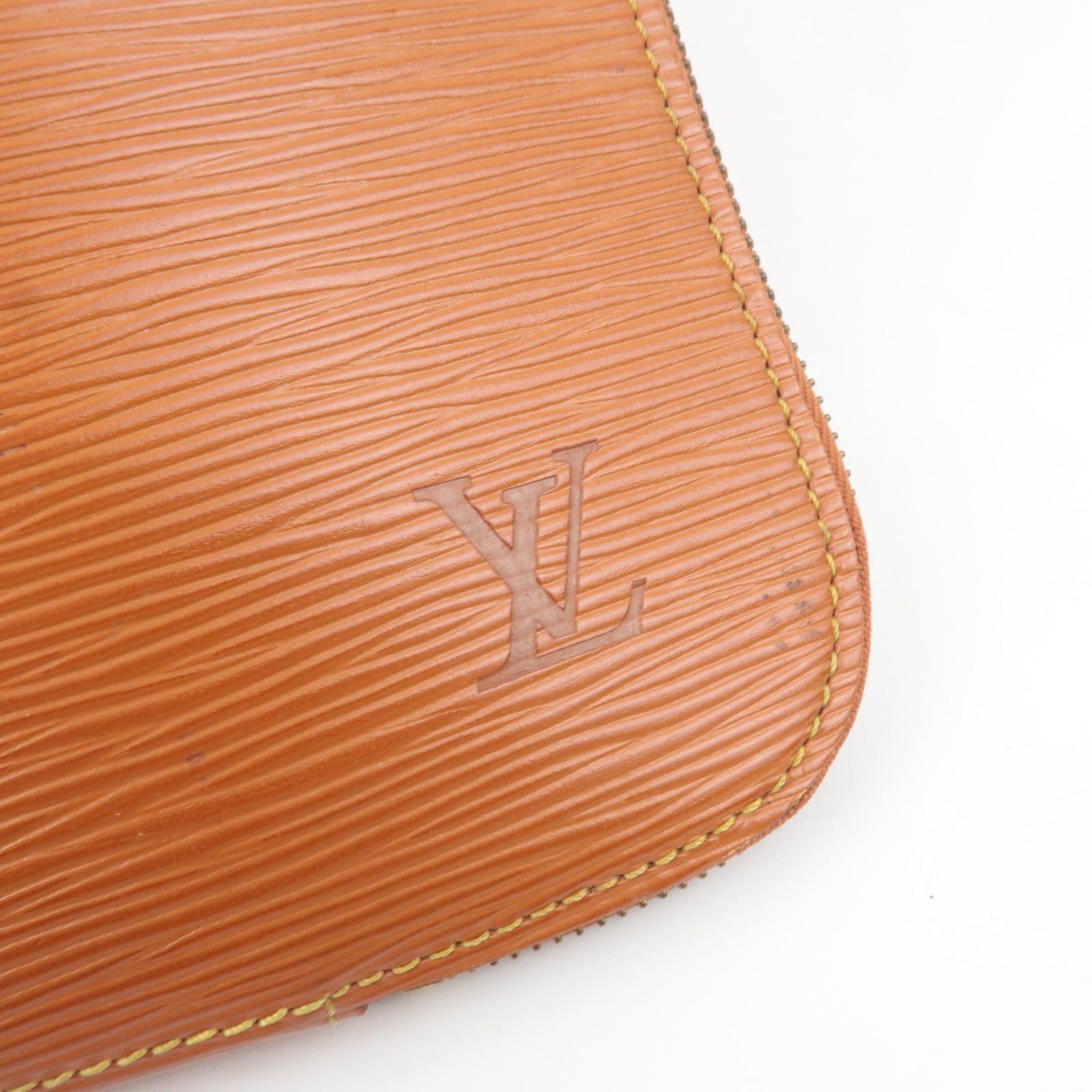 Louis Vuitton Epi Poche Documents Zipangu Gold M54498 VI1901