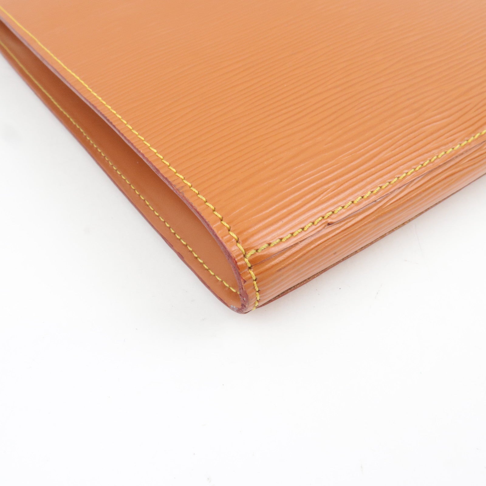 Louis Vuitton Epi Poche Documents Zipangu Gold M54498 VI1901