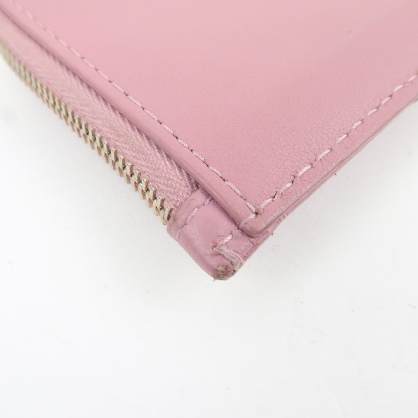 Christian Dior Lady Dior Fragment Case Leather Pink