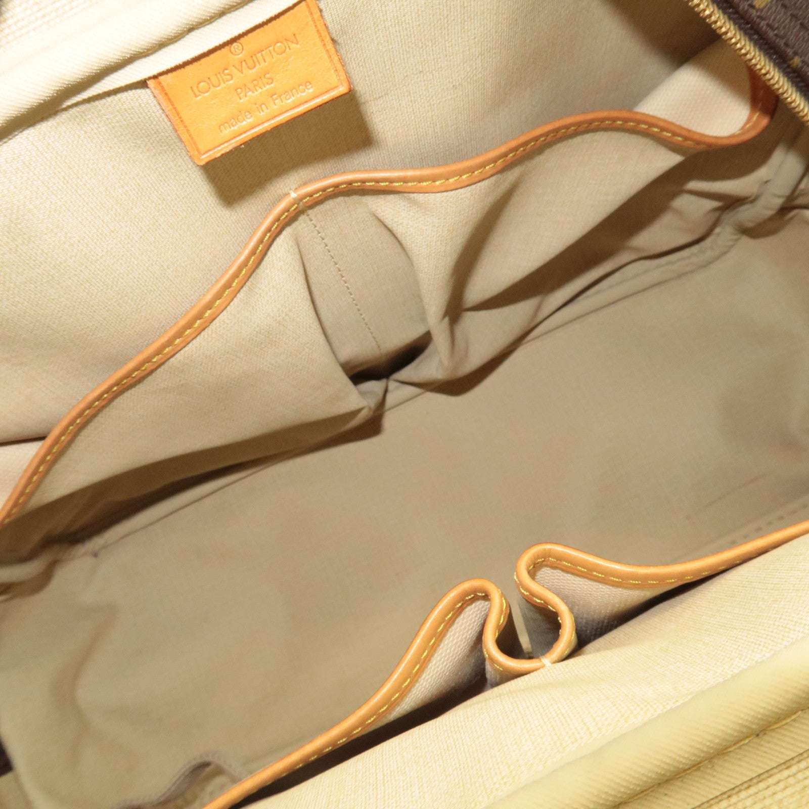 Louis Vuitton Monogram Deauville Handbag M47270 VI0936 *Name tag