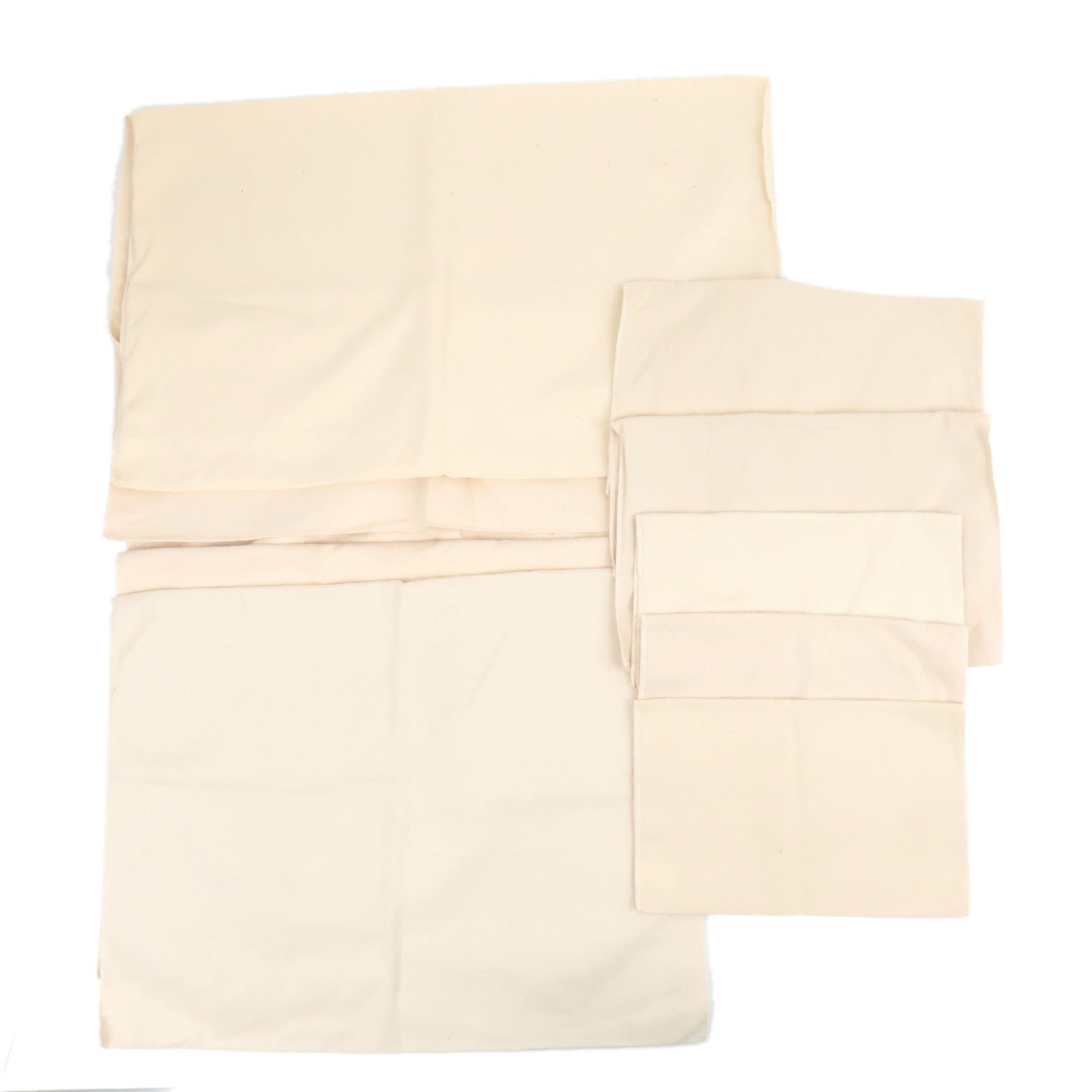 Louis Vuitton Set of 10 Dust Bag New Model Cotton Beige