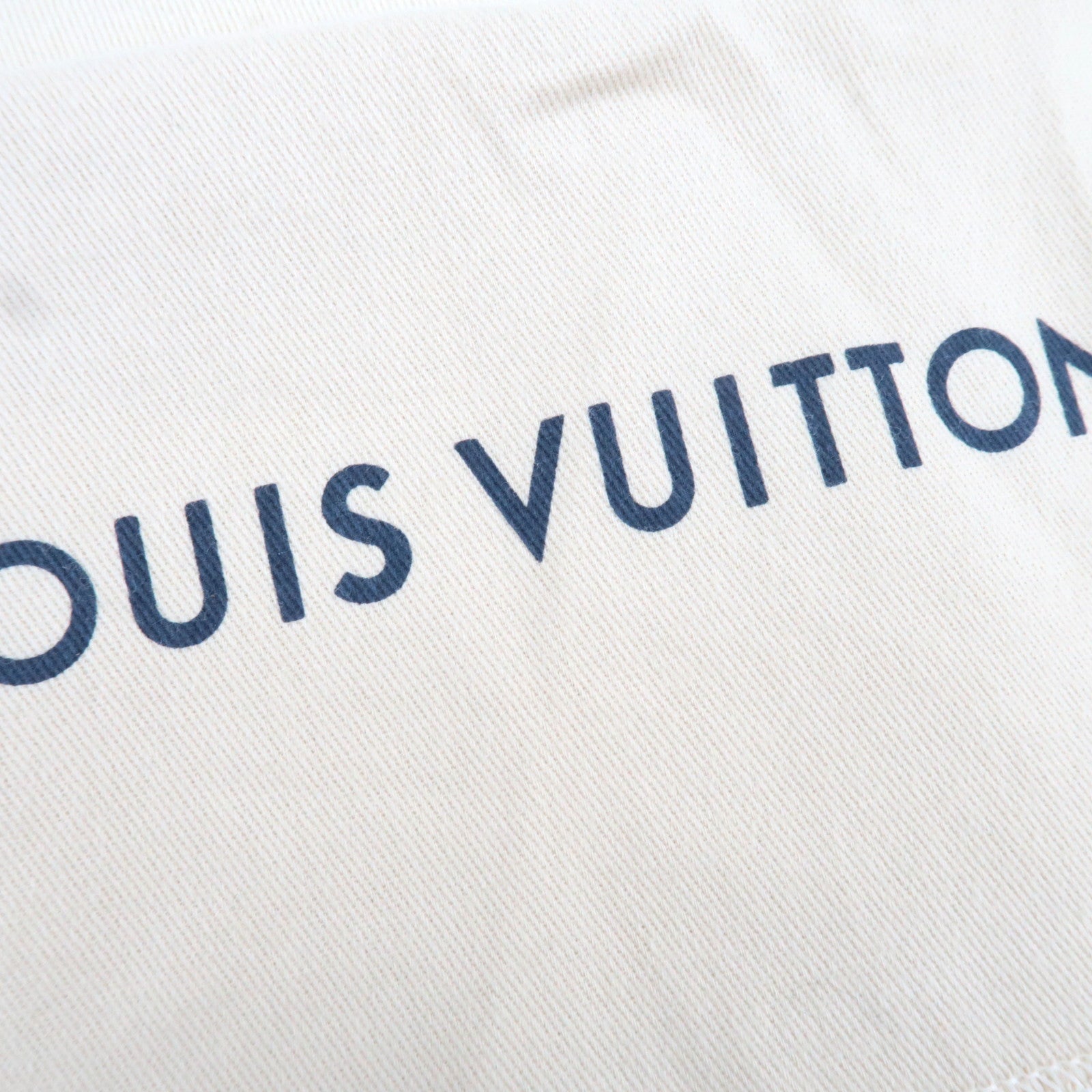 Louis Vuitton Set of 10 Dust Bag New Model Cotton Beige