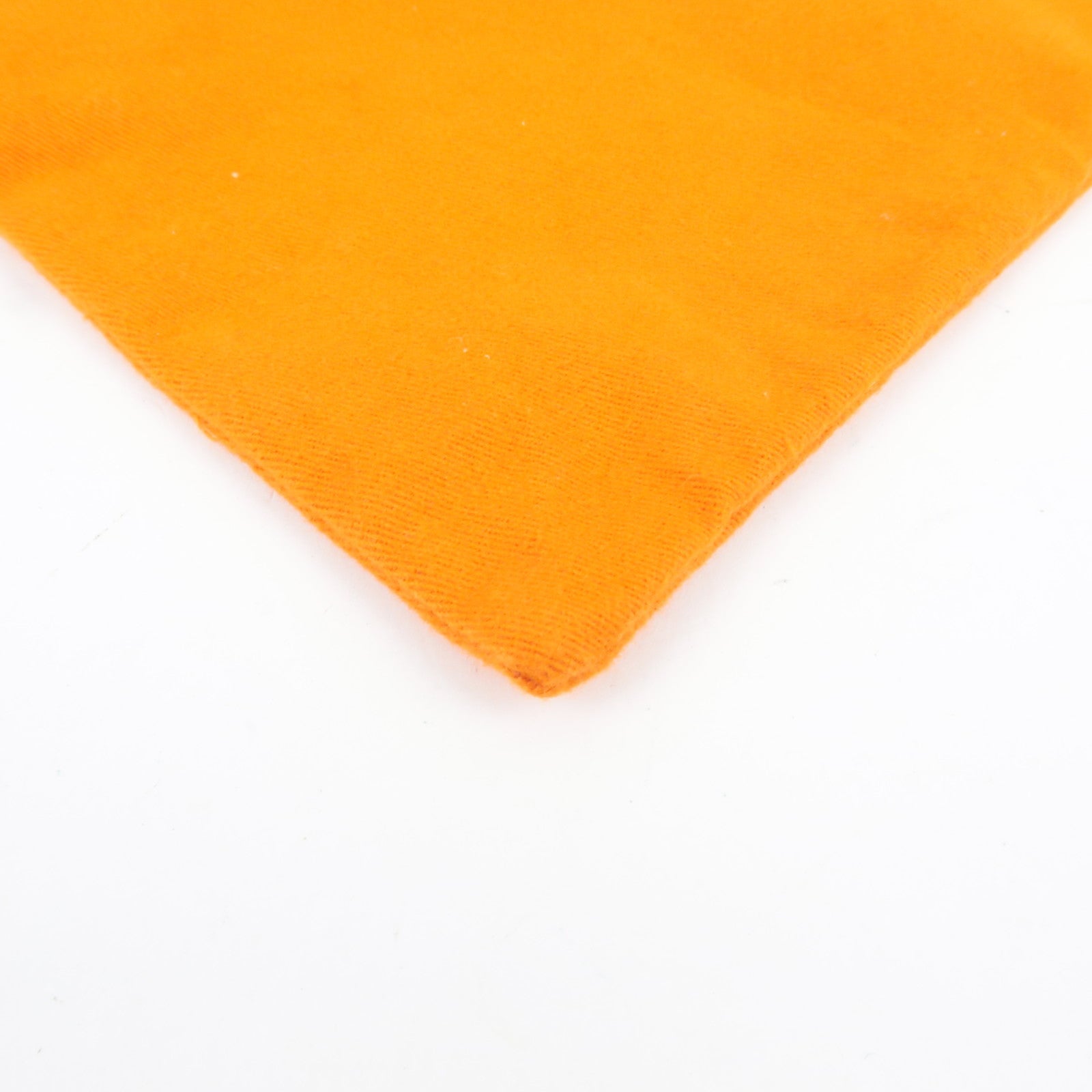 HERMES Set of 5 Dust Bag Cotton Orange Brown