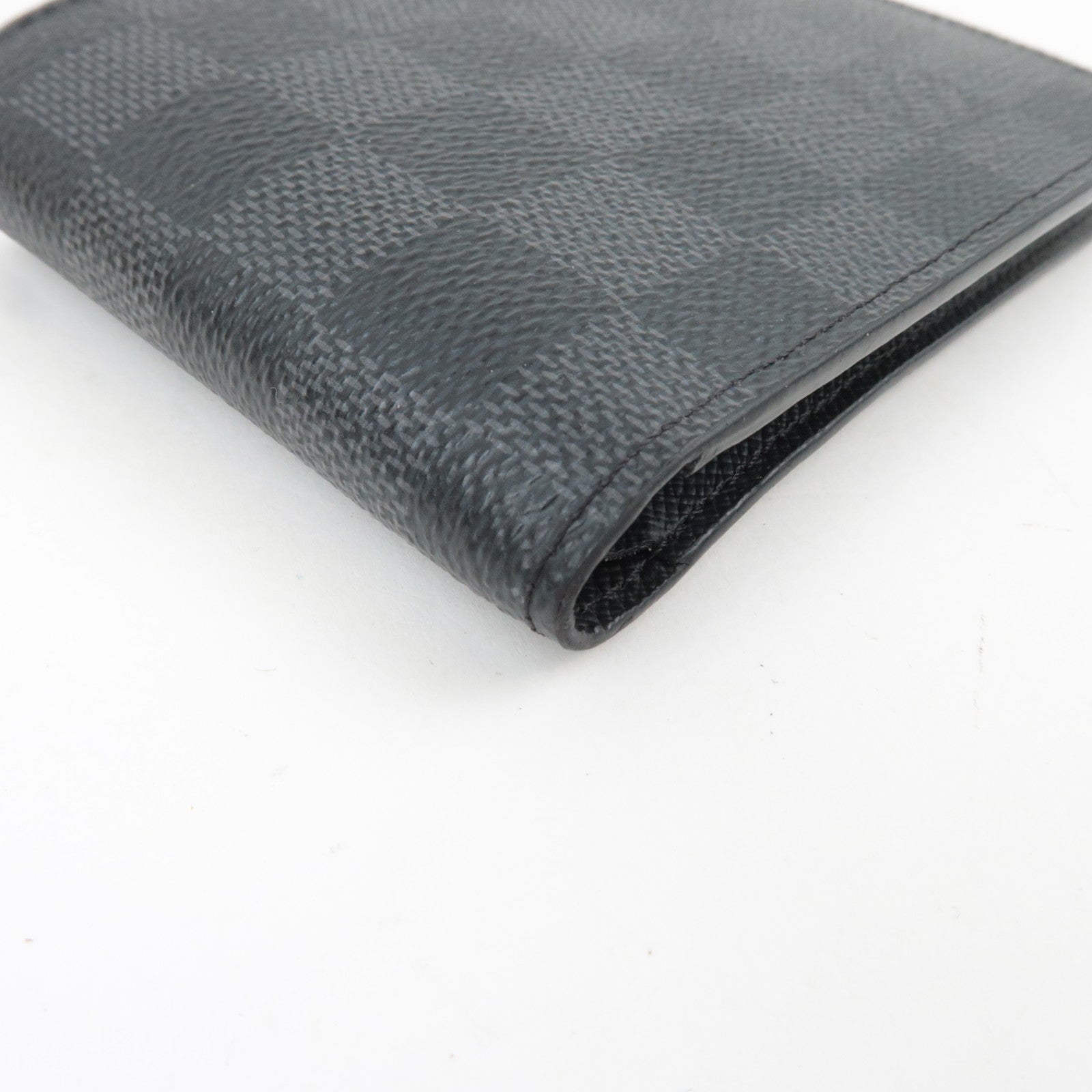 Louis Vuitton Damier Graphite Portefeuille Marco NM Bifold Wallet N63336 RFID