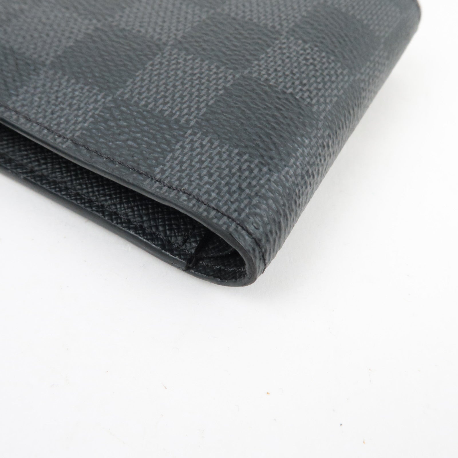 Louis Vuitton Damier Graphite Portefeuille Marco NM Bifold Wallet N63336 RFID