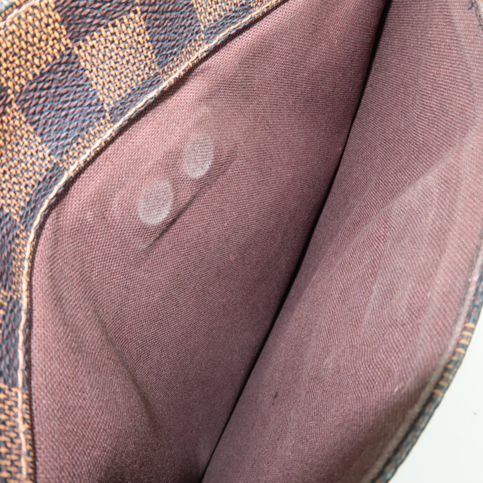 Louis Vuitton Damier Pochette Plat Brooklyn Shoulder Bag N41100 RI4102