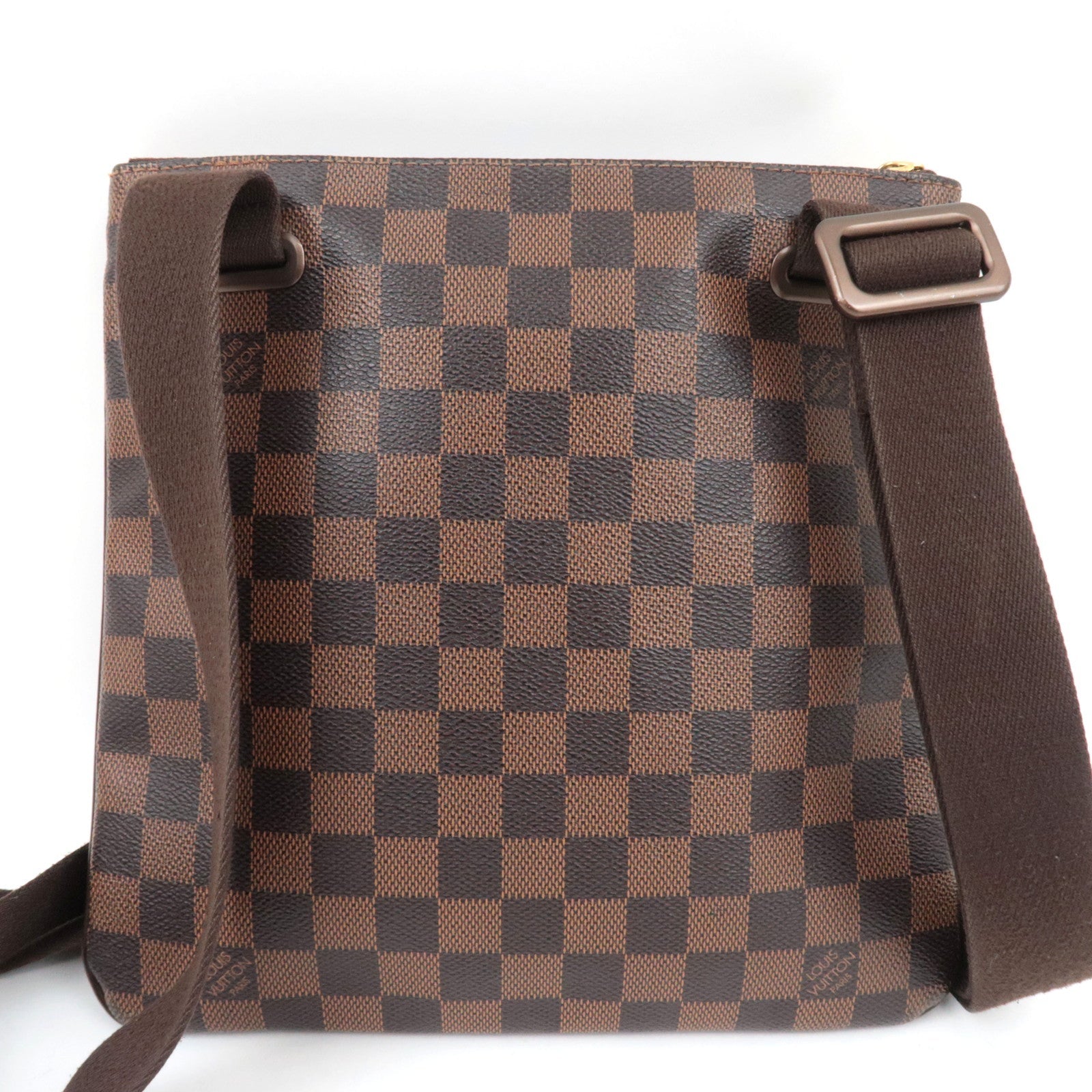 Louis Vuitton Damier Pochette Plat Brooklyn Shoulder Bag N41100 RI4102