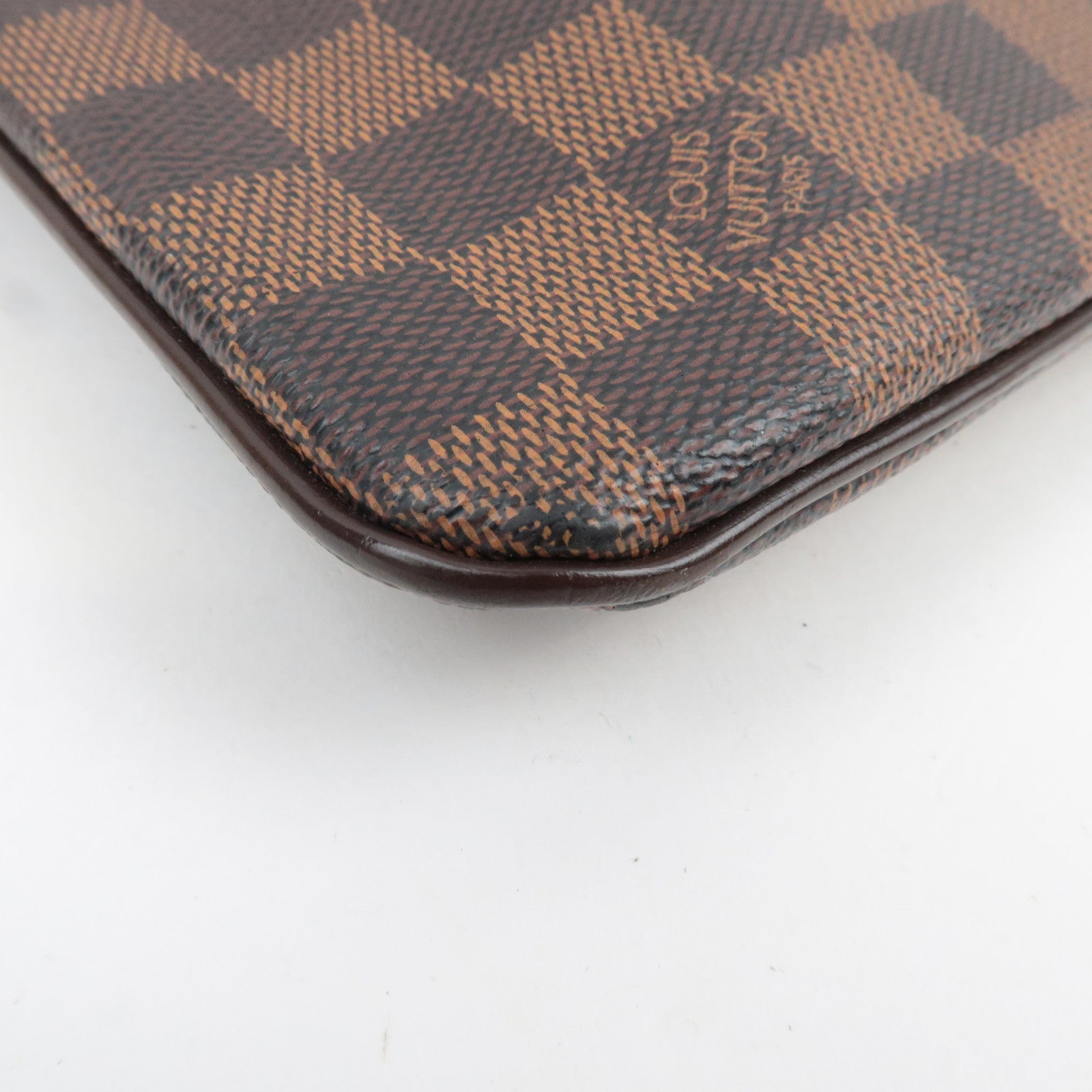 Louis Vuitton Damier Pochette Plat Brooklyn Shoulder Bag N41100 RI4102