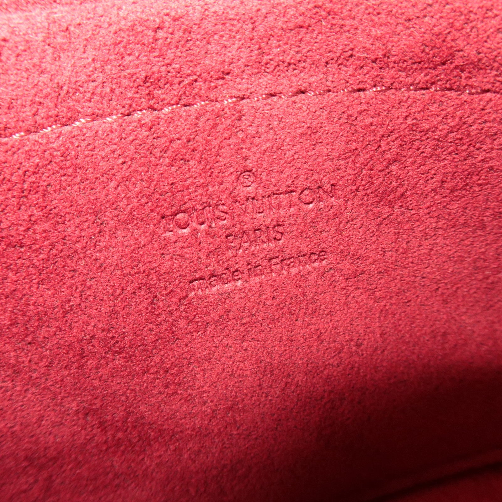 Louis Vuitton Label Collection Damier Pochette Milla MM Mini Bag N63080 AA2069 *Dust bag