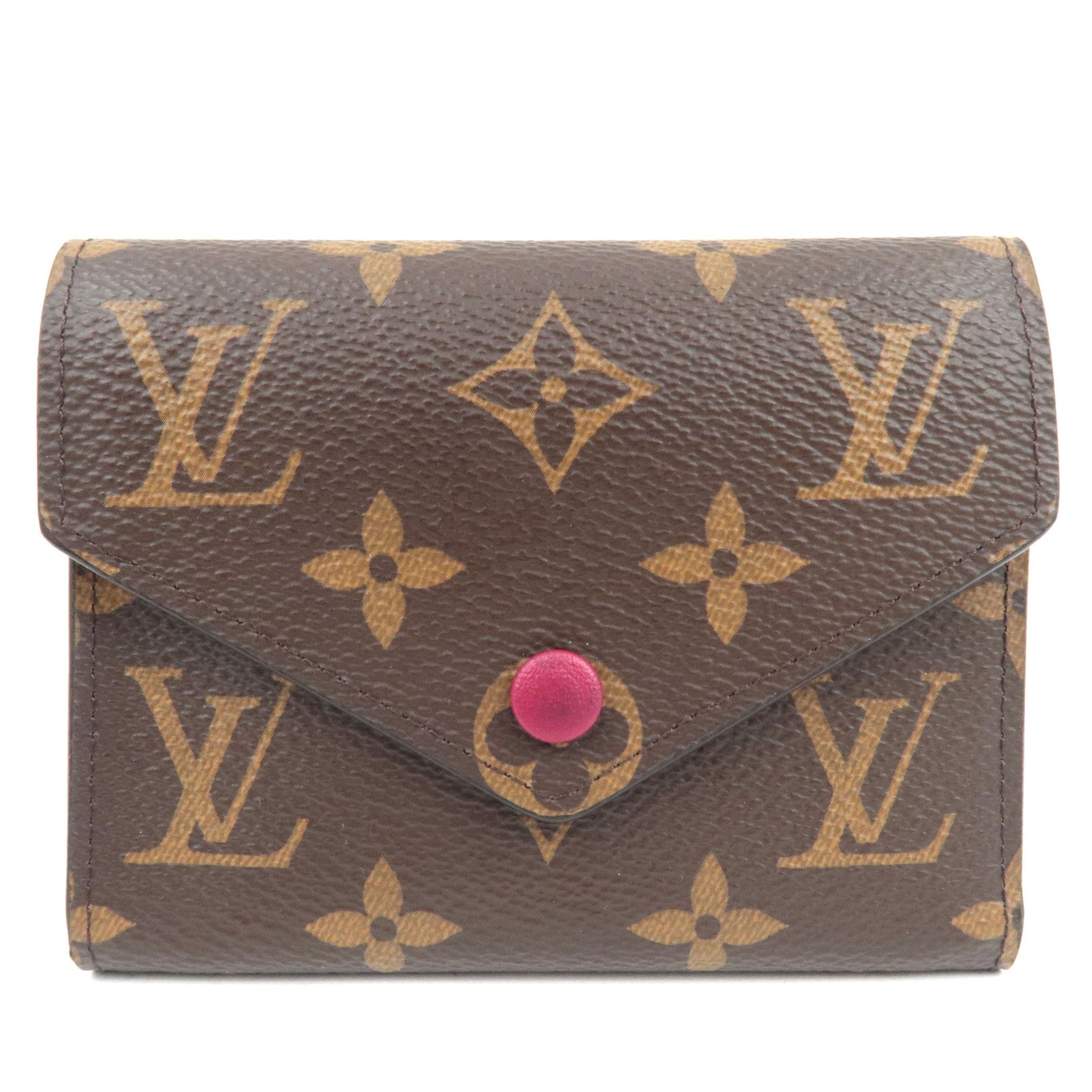 Louis Vuitton Monogram Portefeuille Victorine Fuchsia M41938 NZ219981107