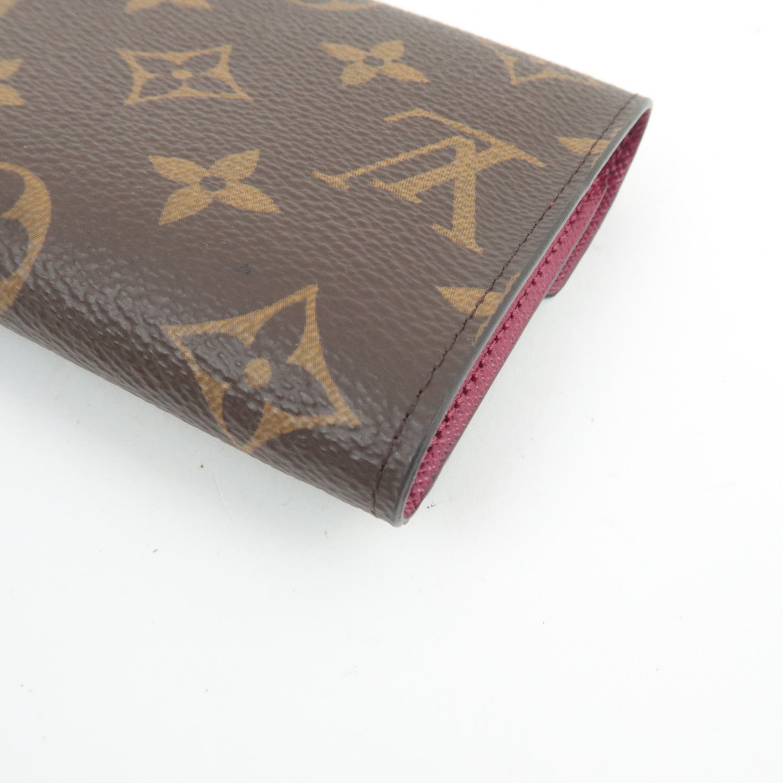 Louis Vuitton Monogram Portefeuille Victorine Fuchsia M41938 NZ2199