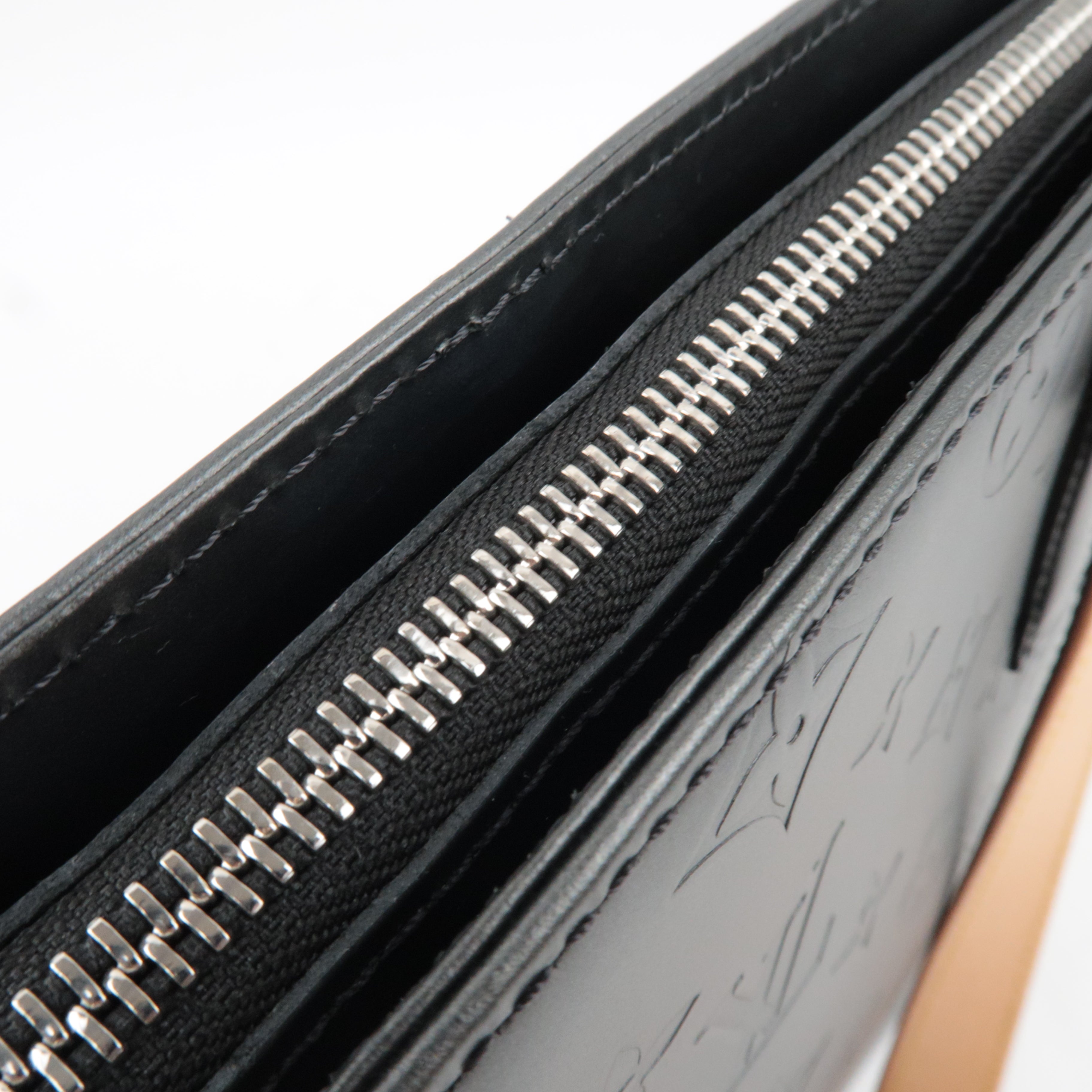 Louis Vuitton Monogram Matte Stockton Handbag Noir M55112 CA0093