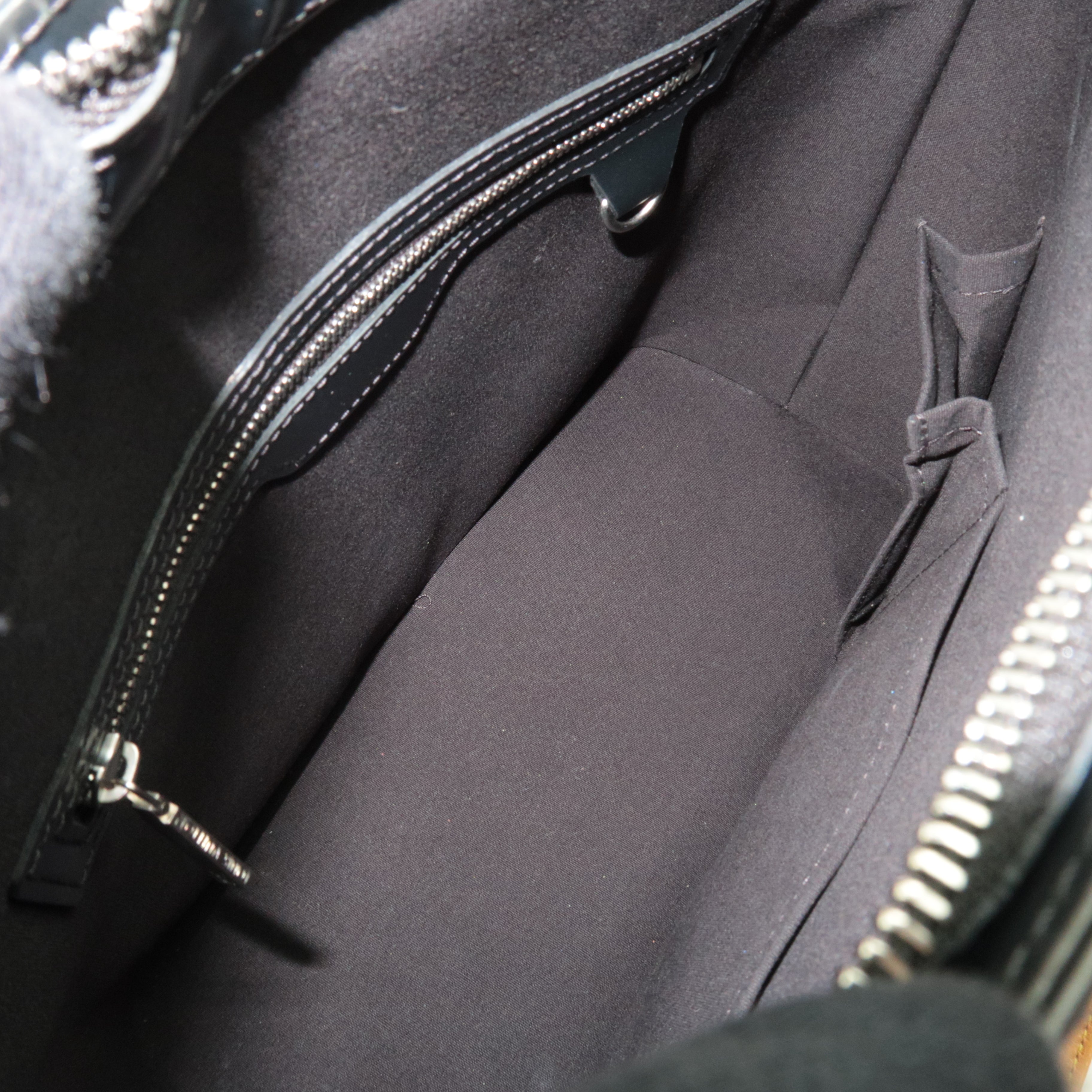 Louis Vuitton Monogram Matte Stockton Handbag Noir M55112 CA0093