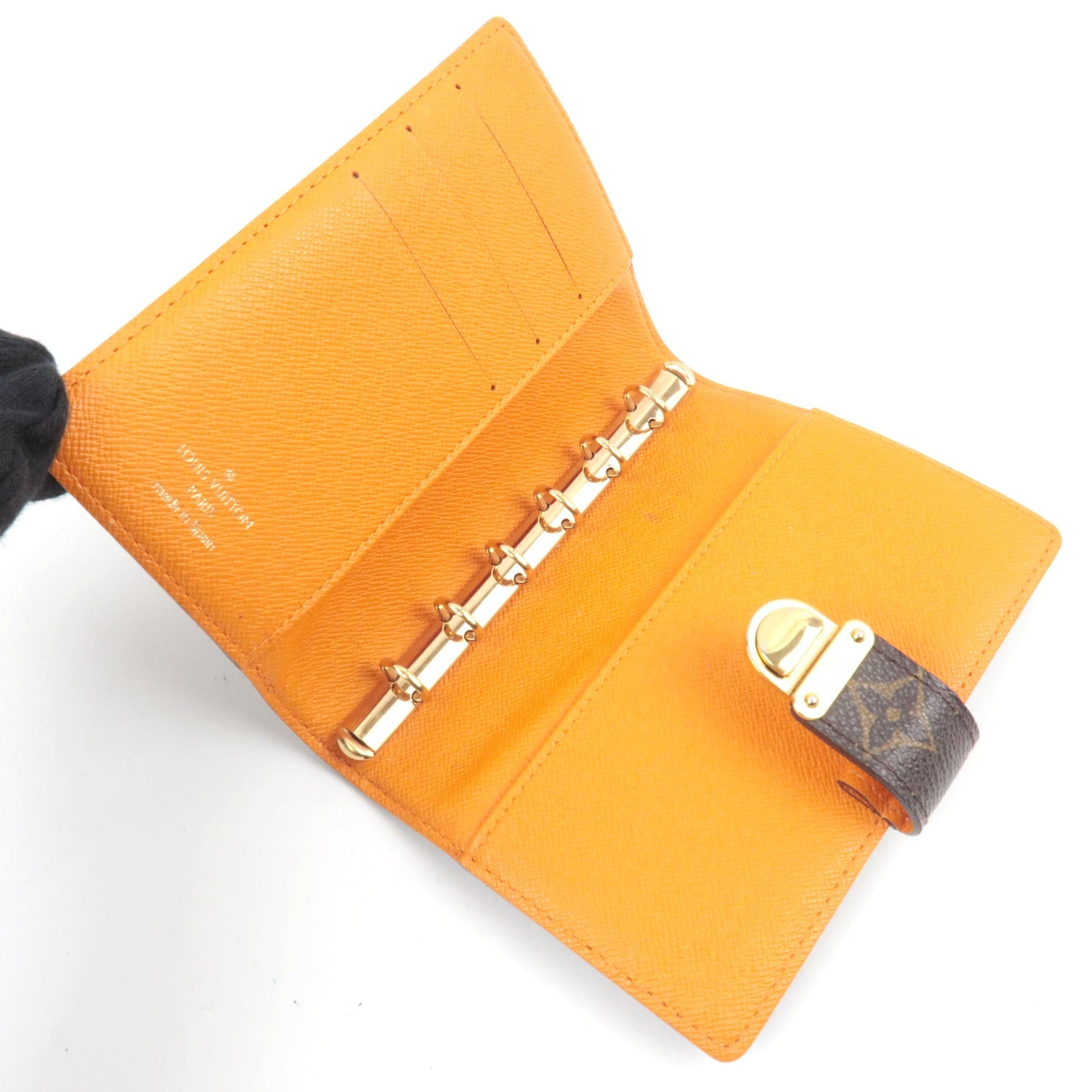 Louis Vuitton Monogram Agenda Koala PM Planner Cover Mandarin R21015 CA0095