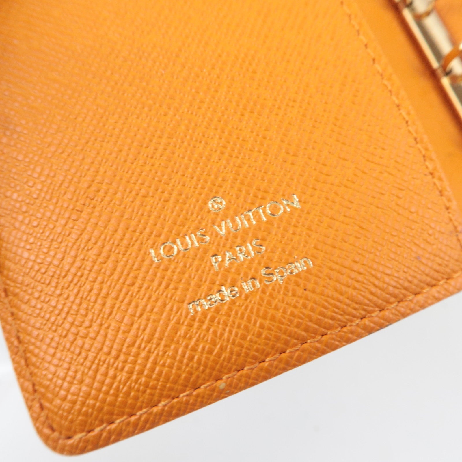 Louis Vuitton Monogram Agenda Koala PM Planner Cover Mandarin R21015 CA0095