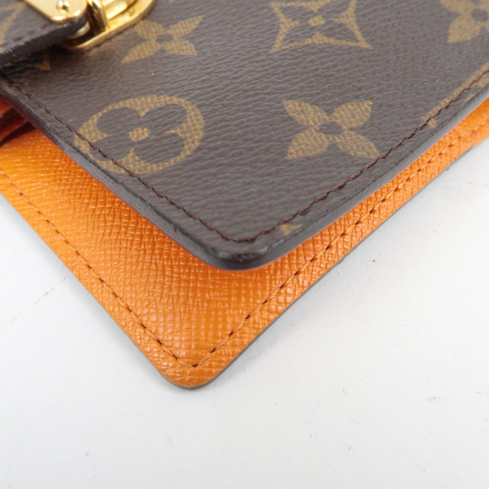 Louis Vuitton Monogram Agenda Koala PM Planner Cover Mandarin R21015 CA0095