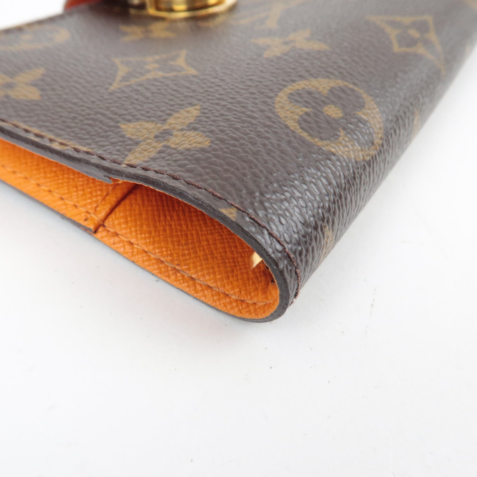 Louis Vuitton Monogram Agenda Koala PM Planner Cover Mandarin R21015 CA0095