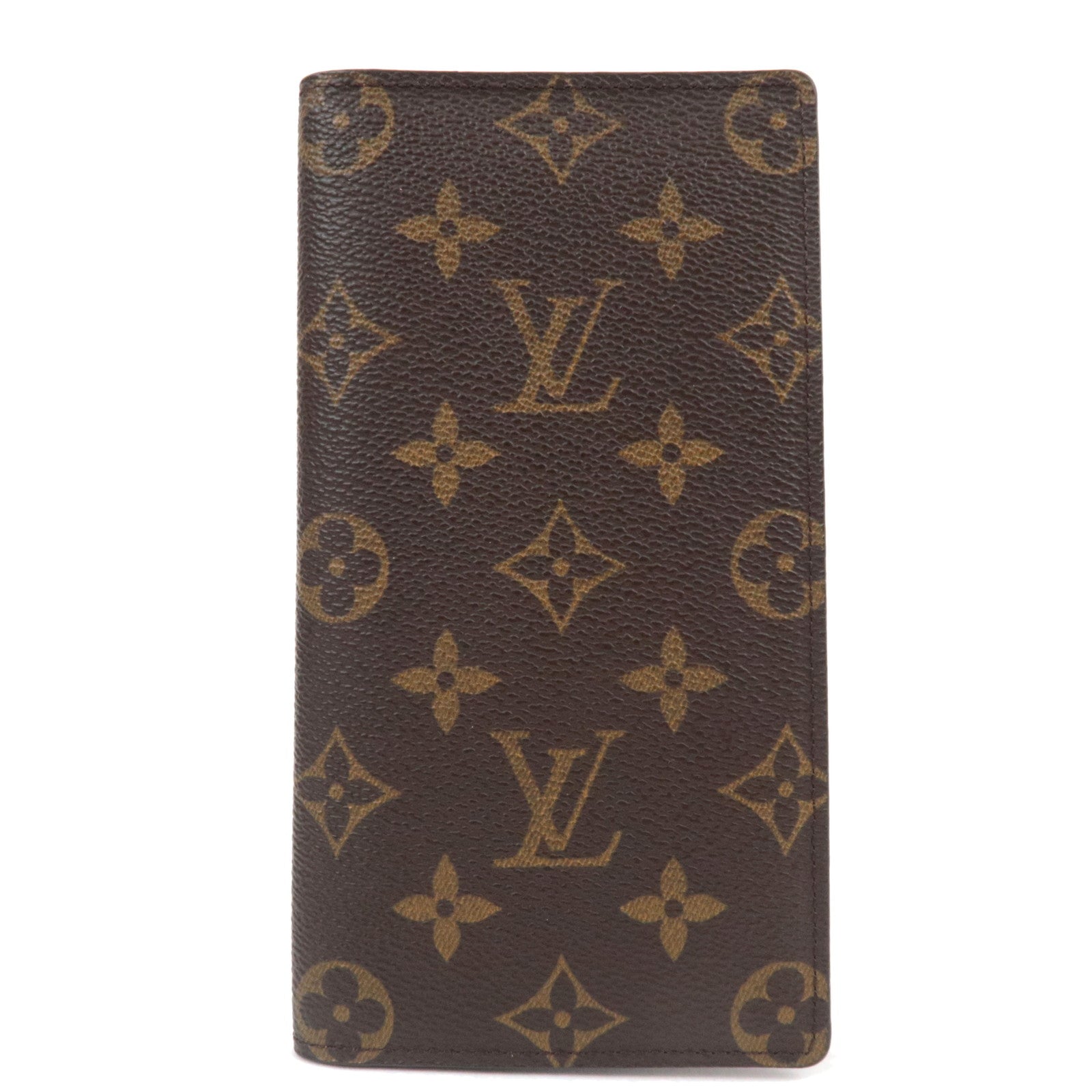 Louis Vuitton Monogram Porte Valeurs Carte Credit Long Bill Wallet M61823 CT003181173