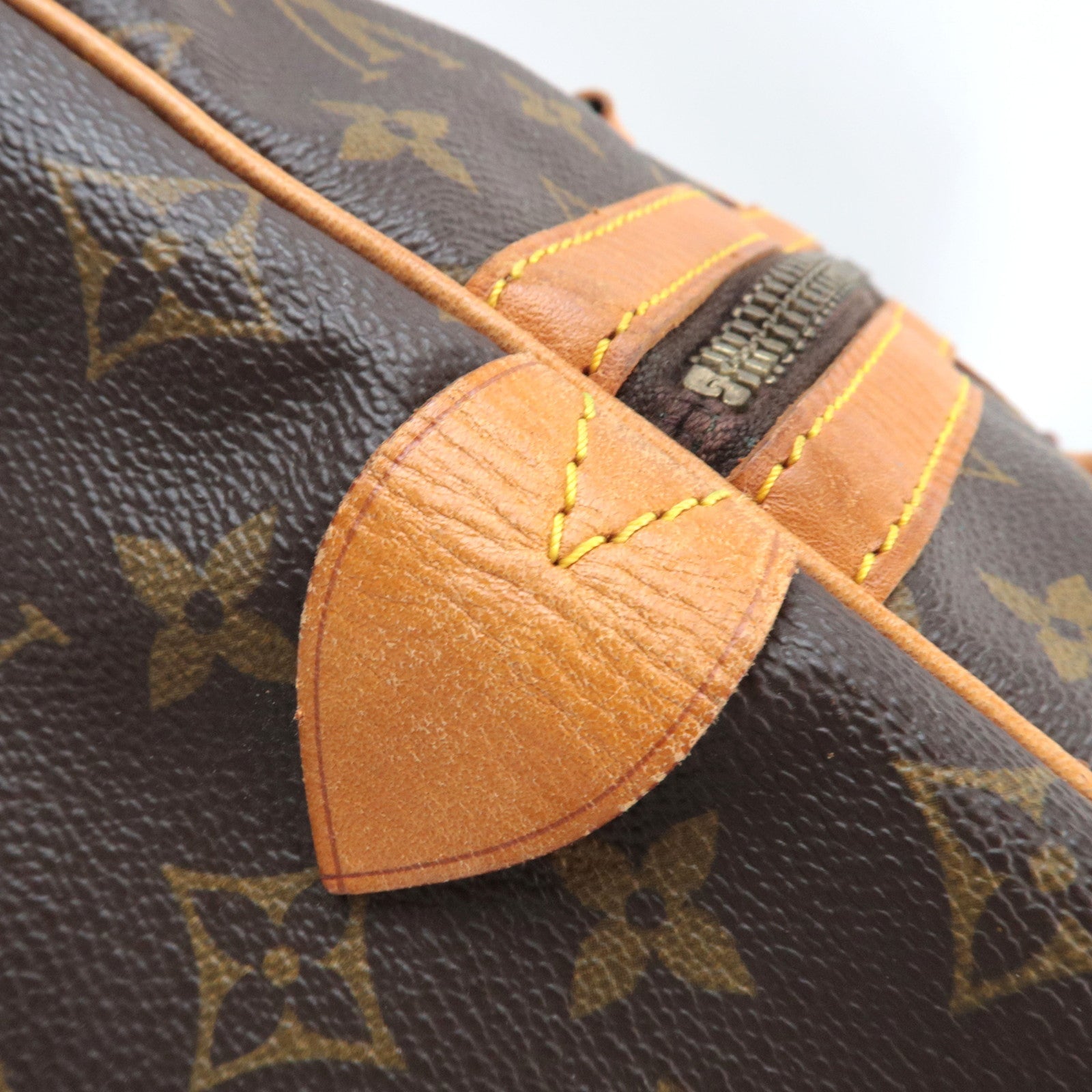 Louis Vuitton Monogram Sac Souple 45 Travel Bag M41624 844 *Name tag, Poignet