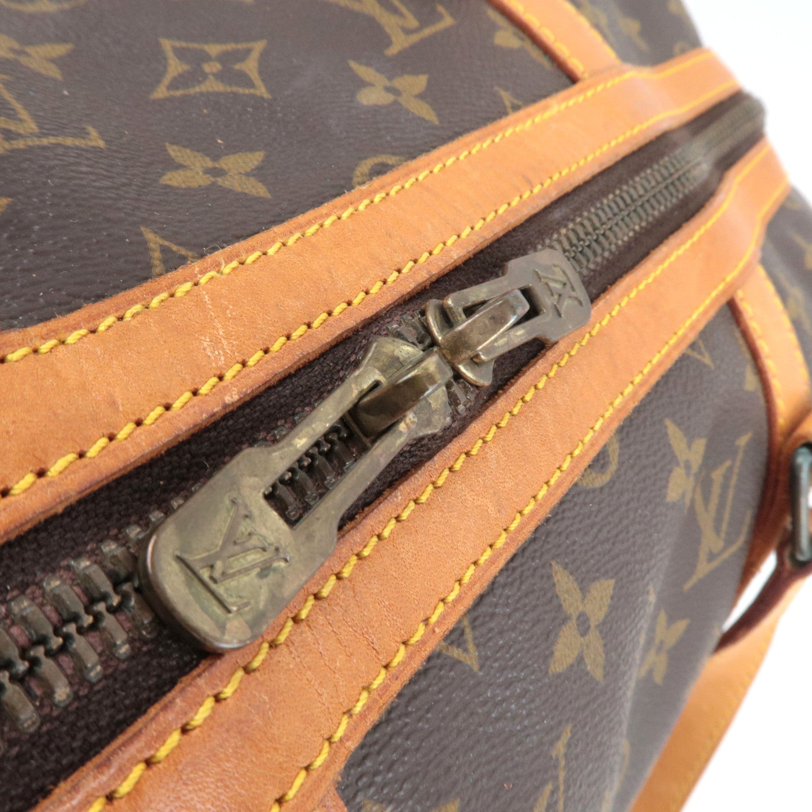 Louis Vuitton Monogram Sac Souple 45 Travel Bag M41624 844 *Name tag, Poignet