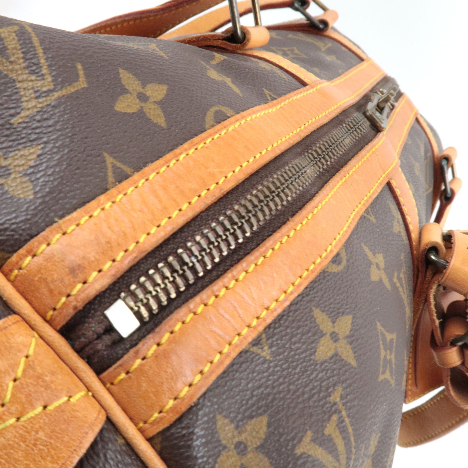 Louis Vuitton Monogram Sac Souple 45 Travel Bag M41624 844 *Name tag, Poignet