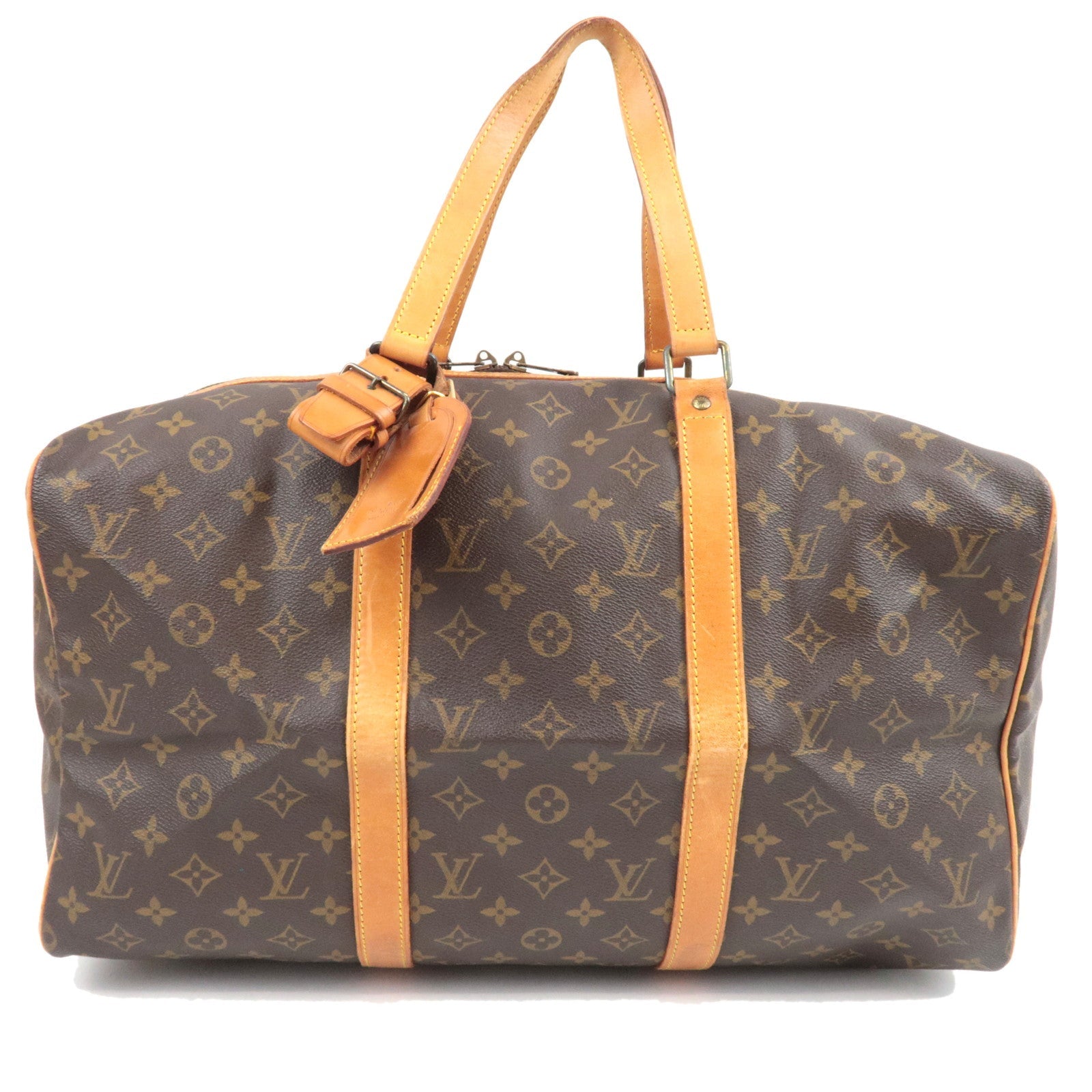 Louis Vuitton Monogram Sac Souple 45 Travel Bag M41624 844 *Name tag, Poignet81177