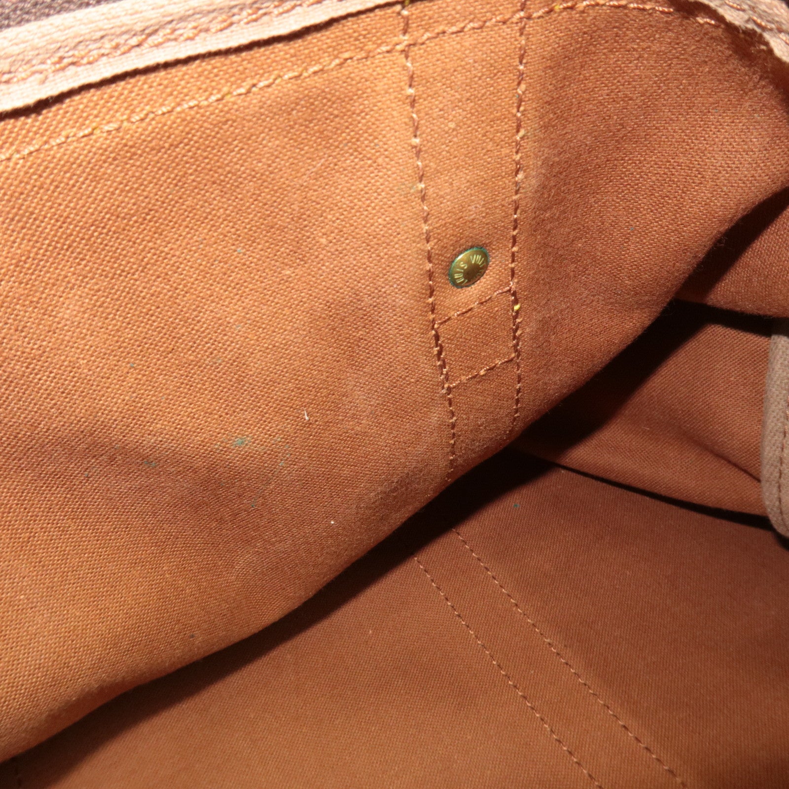 Louis Vuitton Monogram Sac Souple 45 Travel Bag M41624 844 *Name tag, Poignet