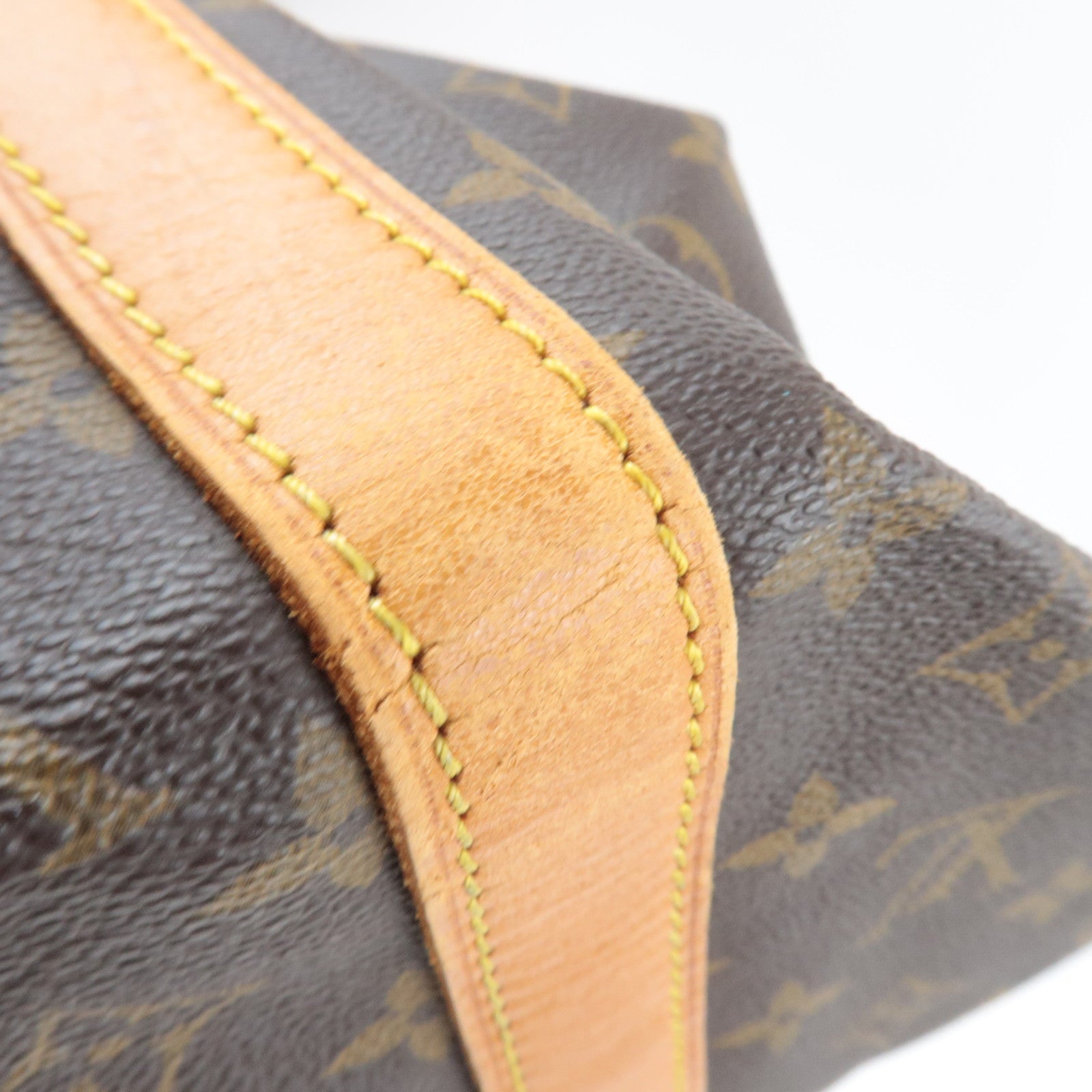 Louis Vuitton Monogram Sac Souple 45 Travel Bag M41624 844 *Name tag, Poignet