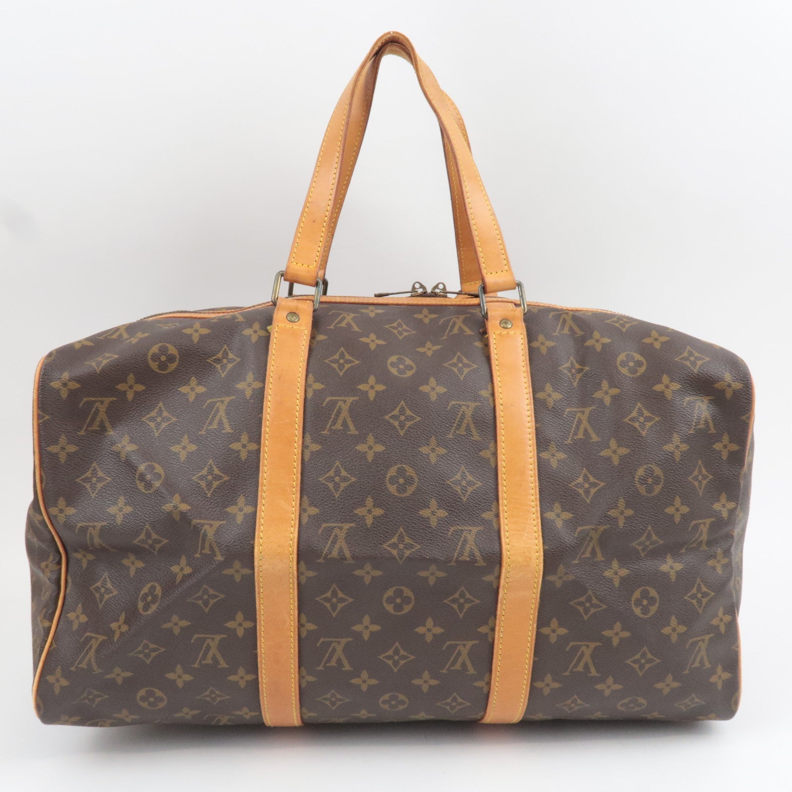 Louis Vuitton Monogram Sac Souple 45 Travel Bag M41624 844 *Name tag, Poignet