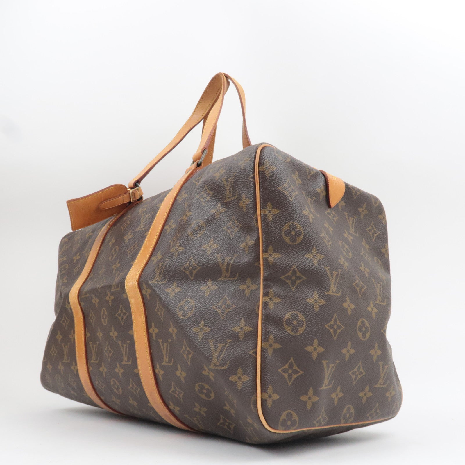 Louis Vuitton Monogram Sac Souple 45 Travel Bag M41624 844 *Name tag, Poignet