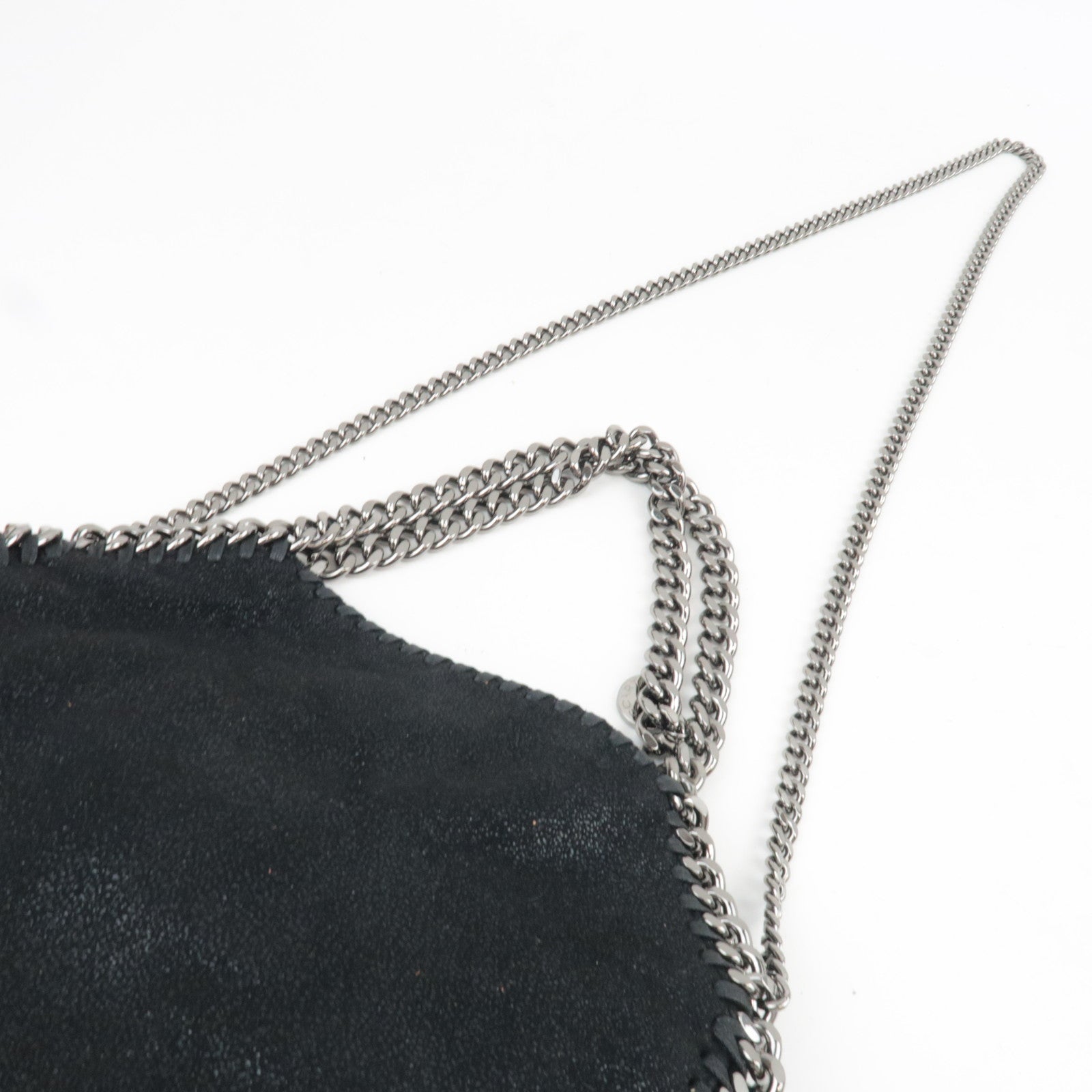 Stella McCartney Falabella Small Chain Tote Bag Vegan Leather Black