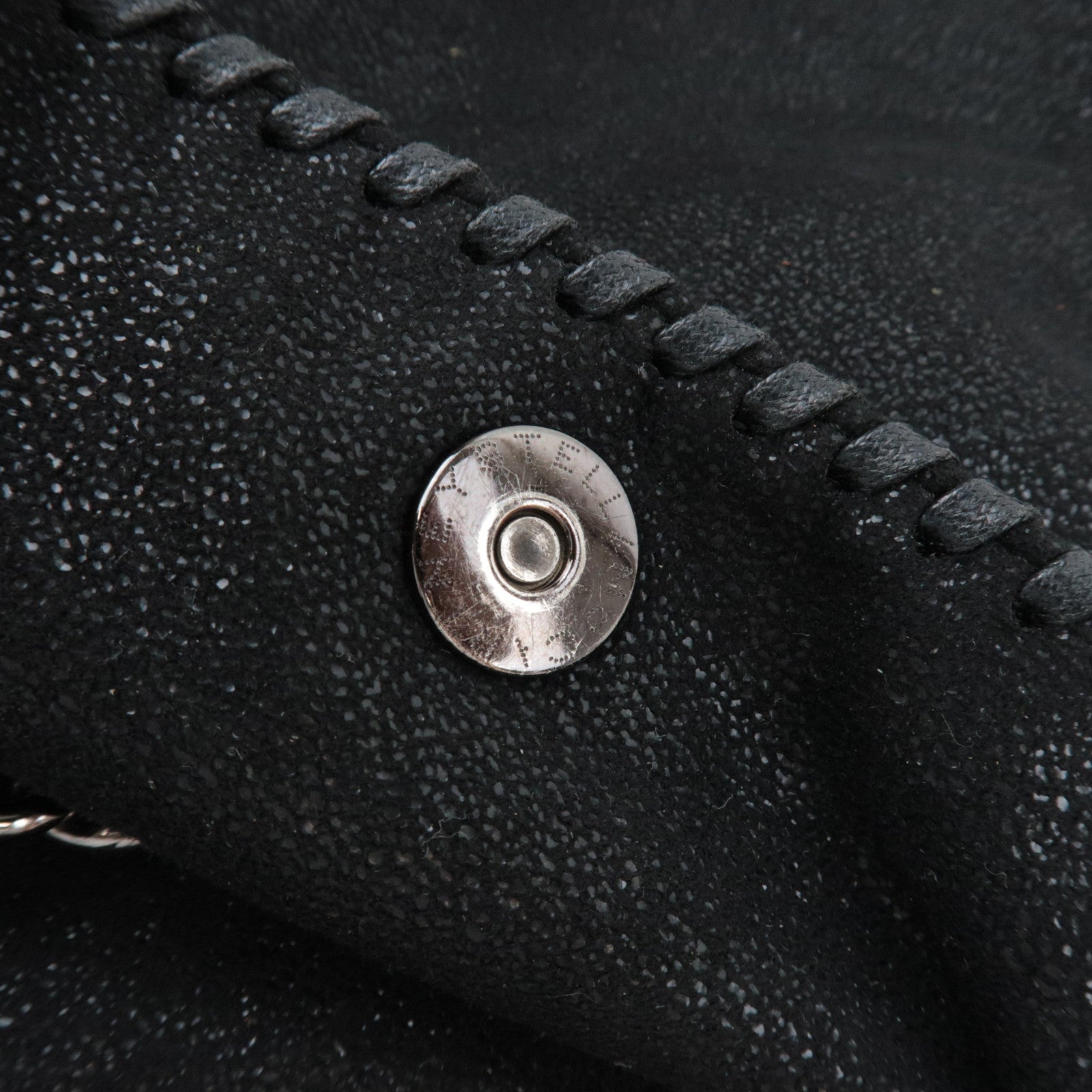 Stella McCartney Falabella Small Chain Tote Bag Vegan Leather Black