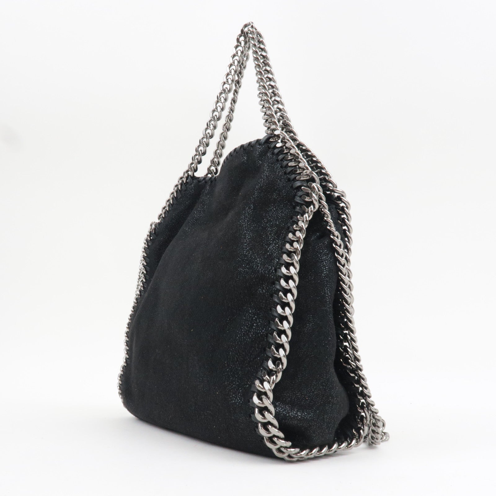 Stella McCartney Falabella Small Chain Tote Bag Vegan Leather Black