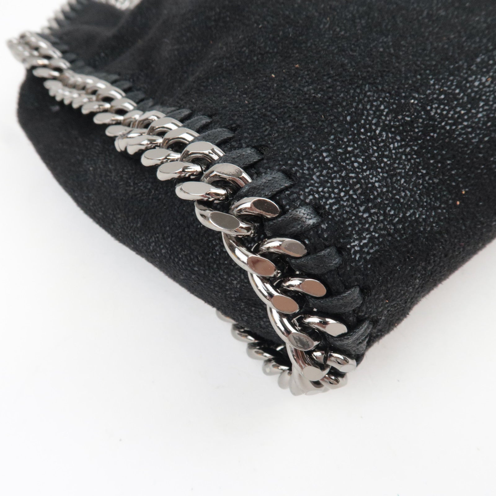 Stella McCartney Falabella Small Chain Tote Bag Vegan Leather Black