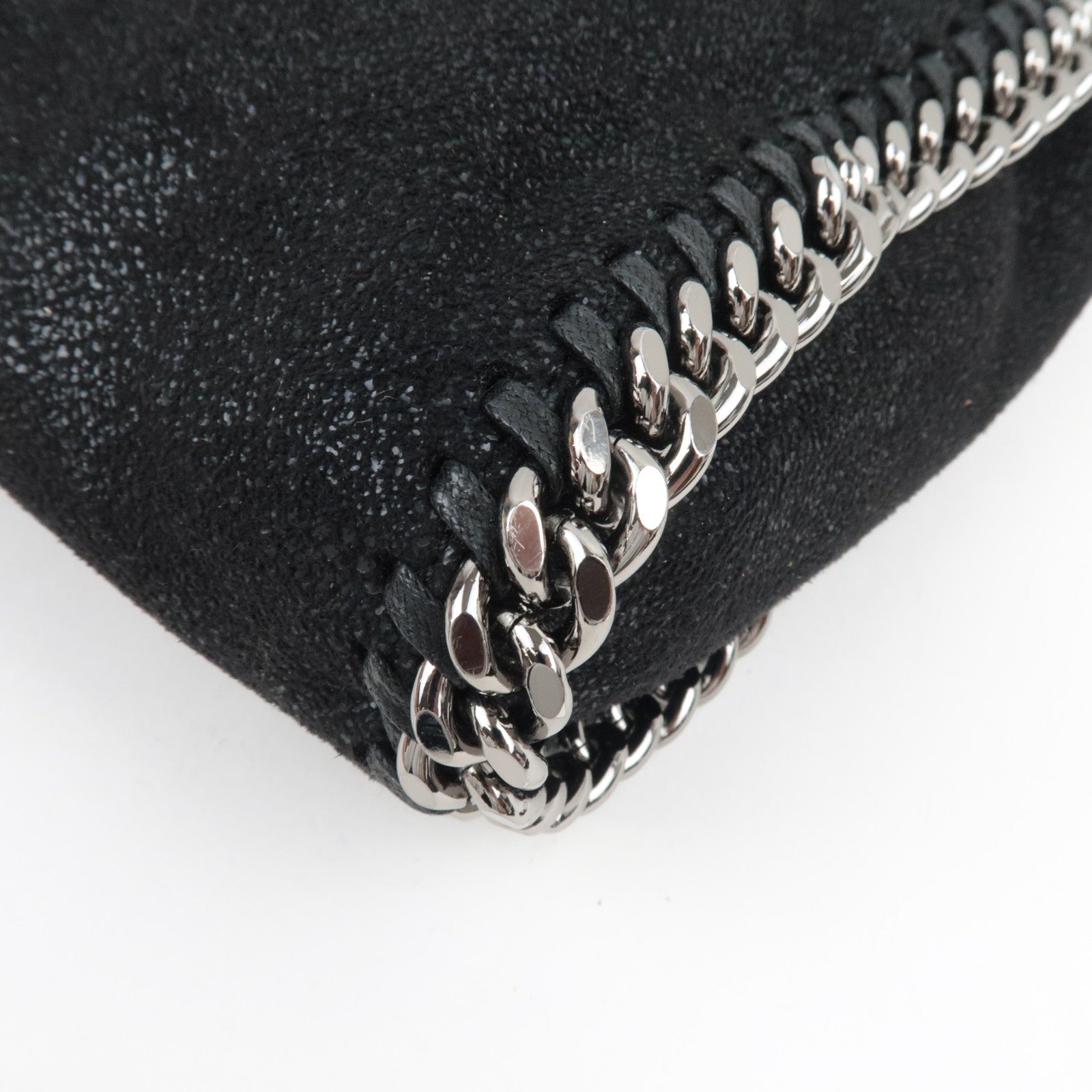 Stella McCartney Falabella Small Chain Tote Bag Vegan Leather Black
