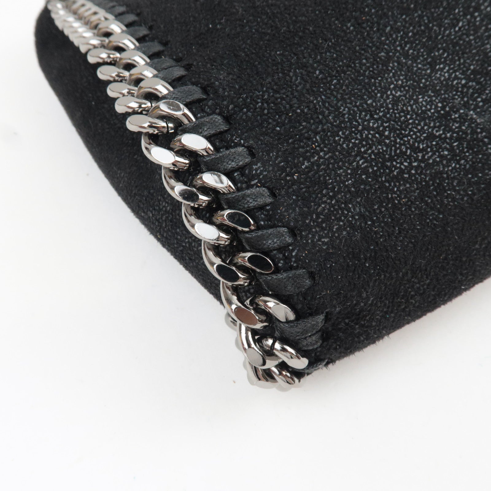 Stella McCartney Falabella Small Chain Tote Bag Vegan Leather Black