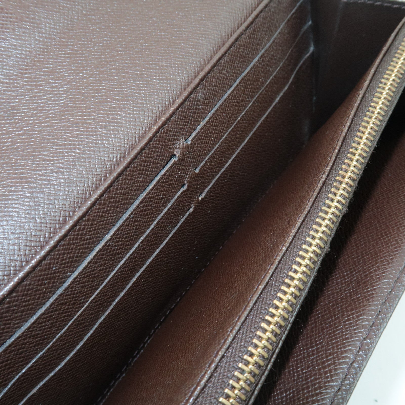 Louis Vuitton Damier Portefeuille Sarah Long Wallet N61734 CA0096