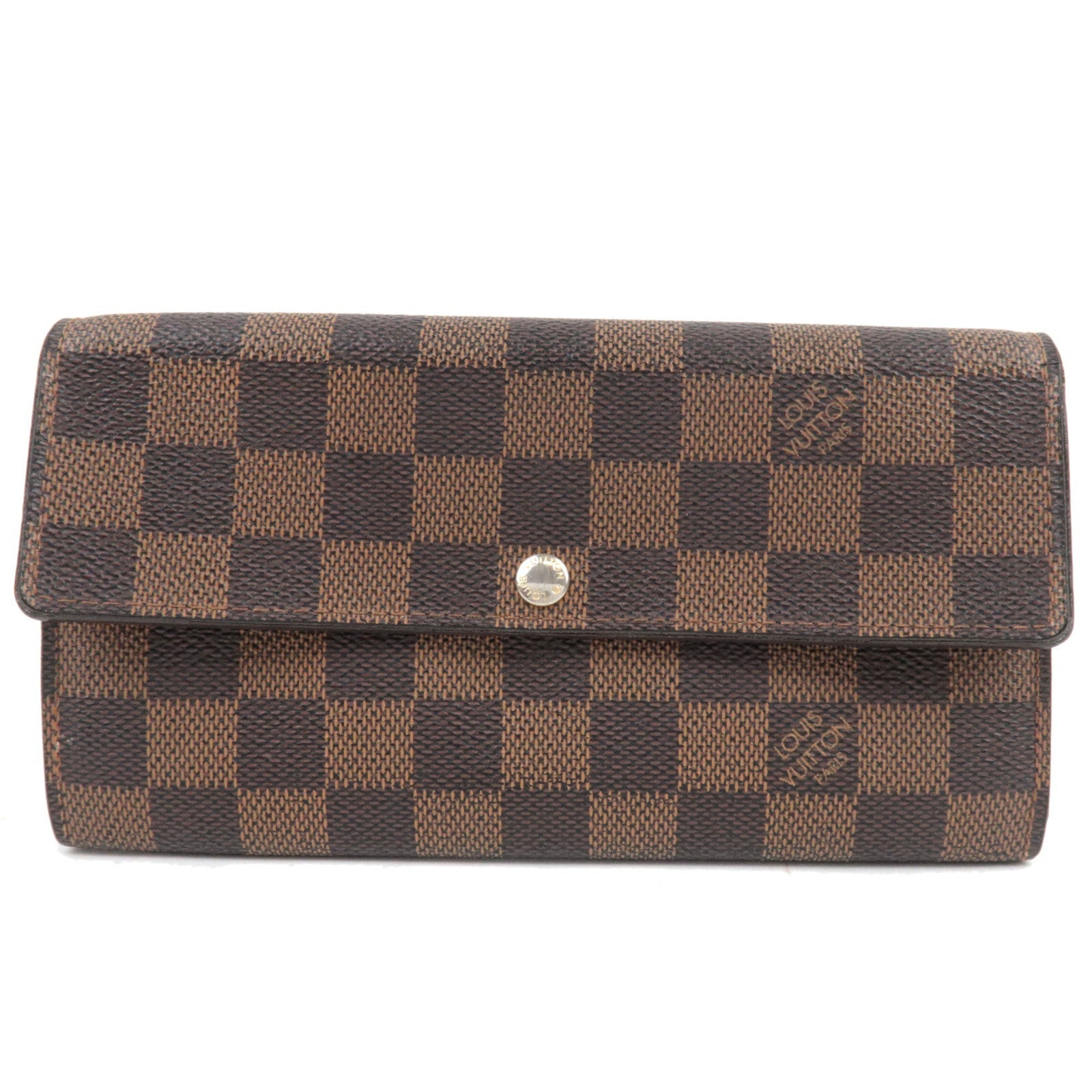 Louis Vuitton Damier Portefeuille Sarah Long Wallet N61734 CA009681218