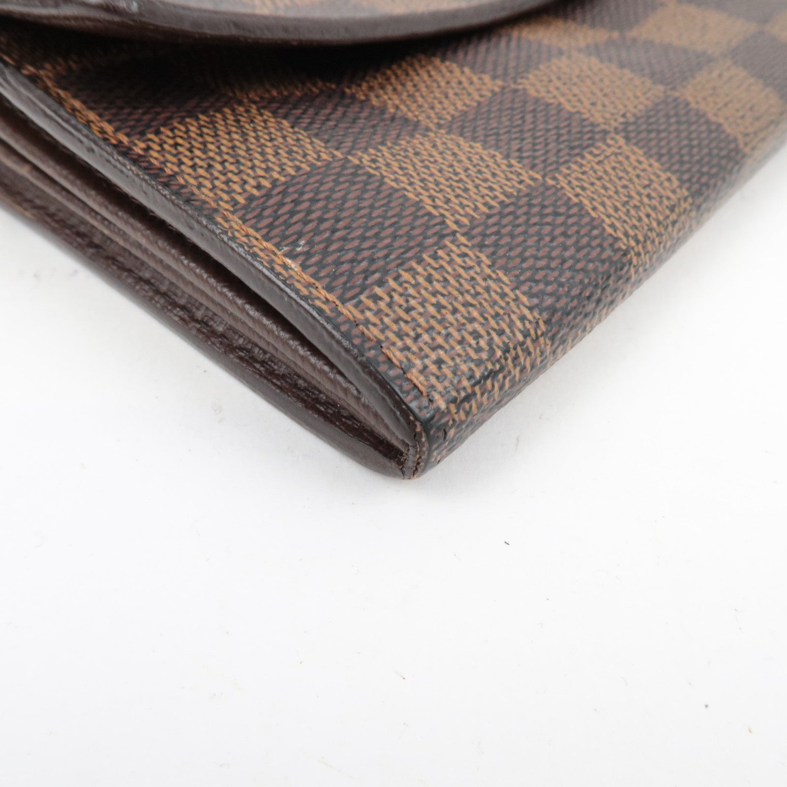 Louis Vuitton Damier Portefeuille Sarah Long Wallet N61734 CA0096