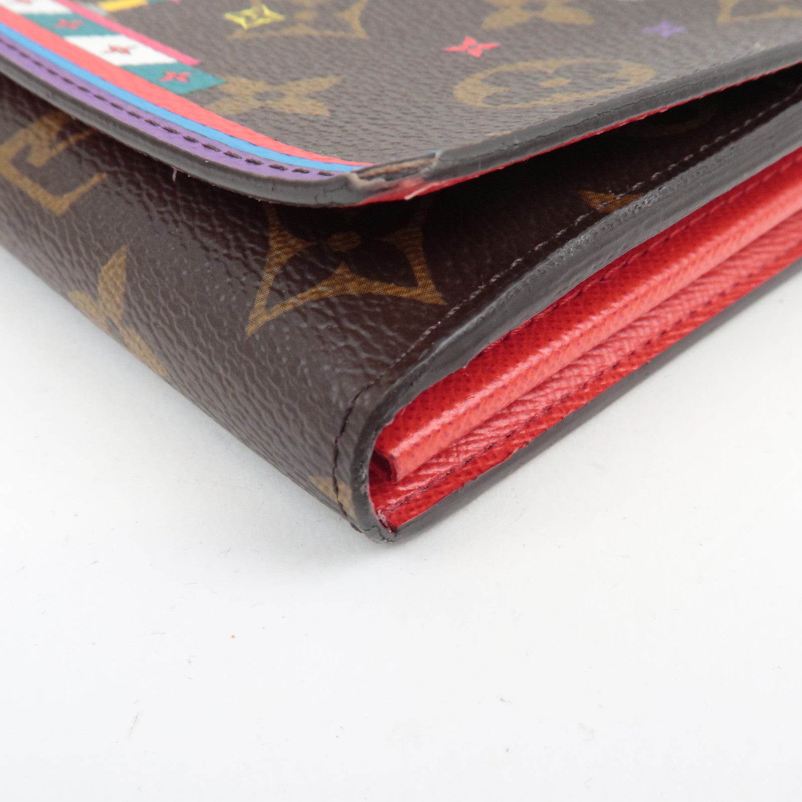 Louis Vuitton Monogram Vivienne Portefeuille Sarah NM Long Wallet M69747 RFID *Box, Dust bag