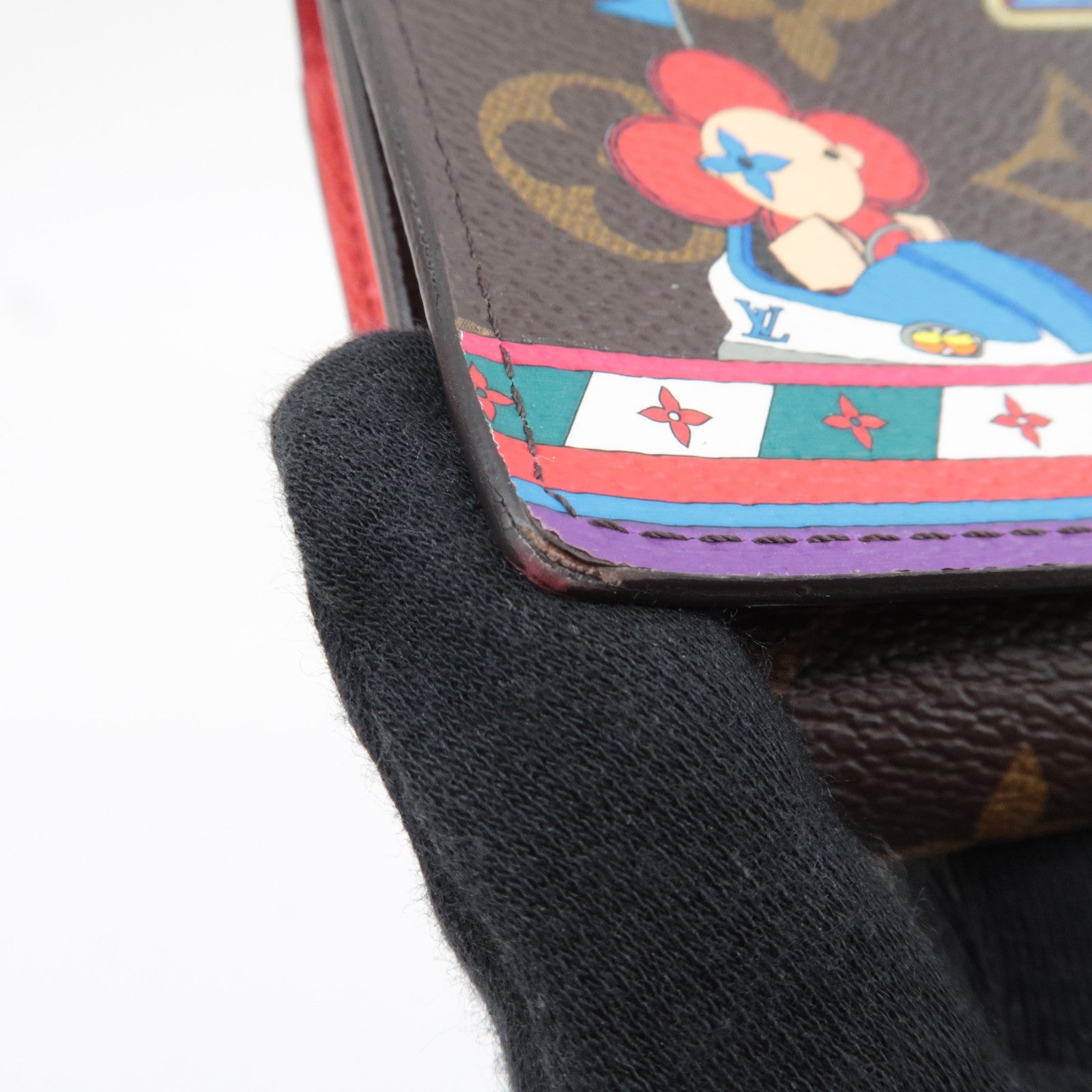 Louis Vuitton Monogram Vivienne Portefeuille Sarah NM Long Wallet M69747 RFID *Box, Dust bag